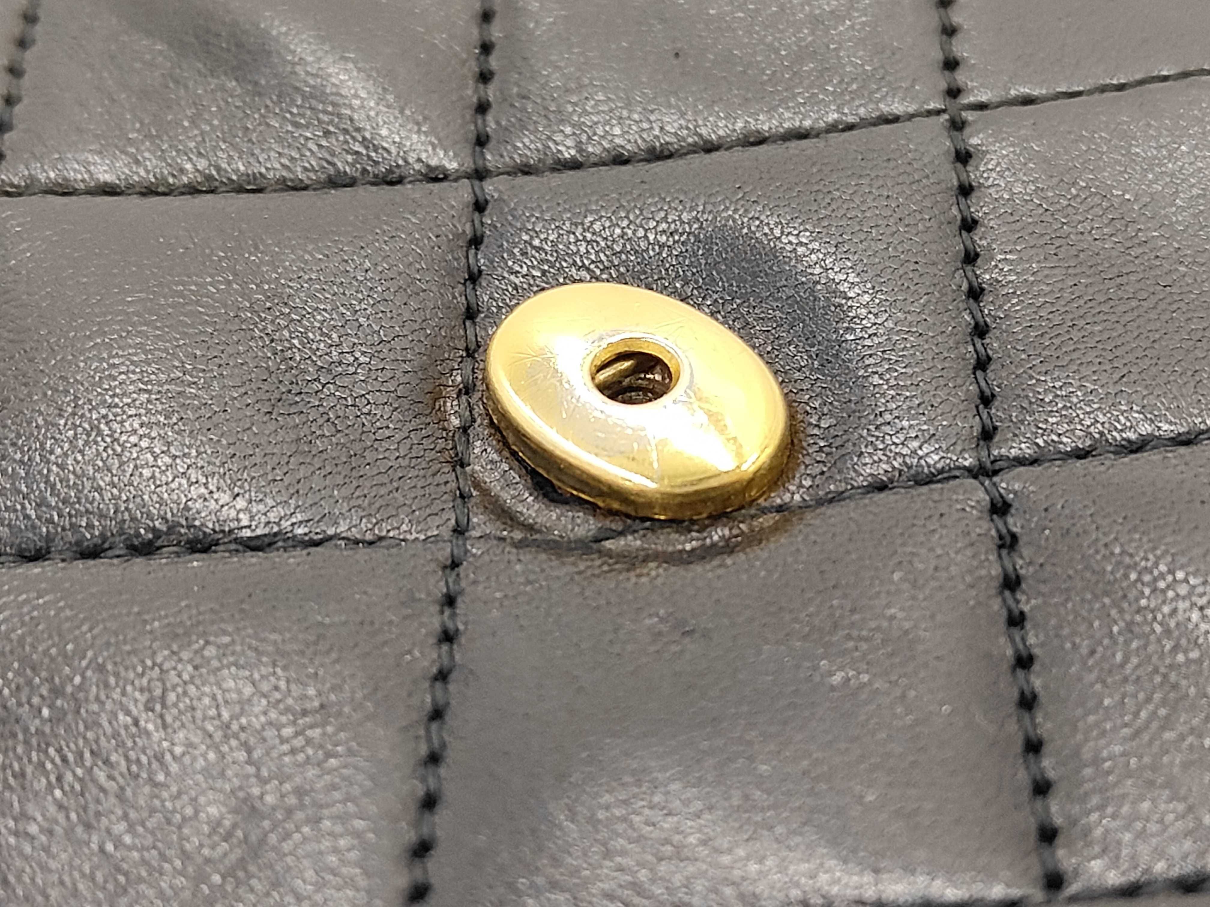 Lambskin Mini Matelassé Chain Shoulder Bag — view 11