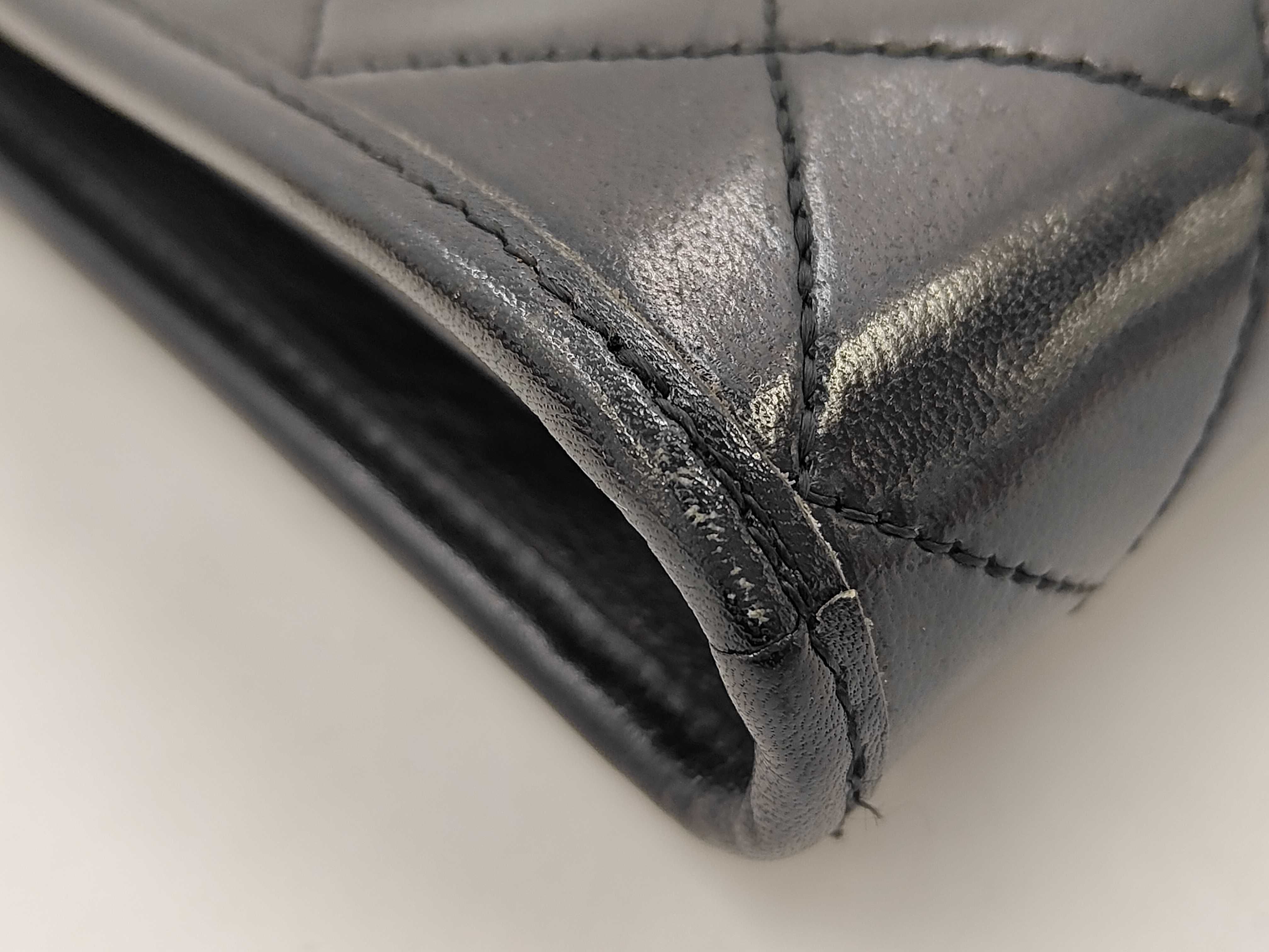Lambskin Mini Matelassé Chain Shoulder Bag — view 5