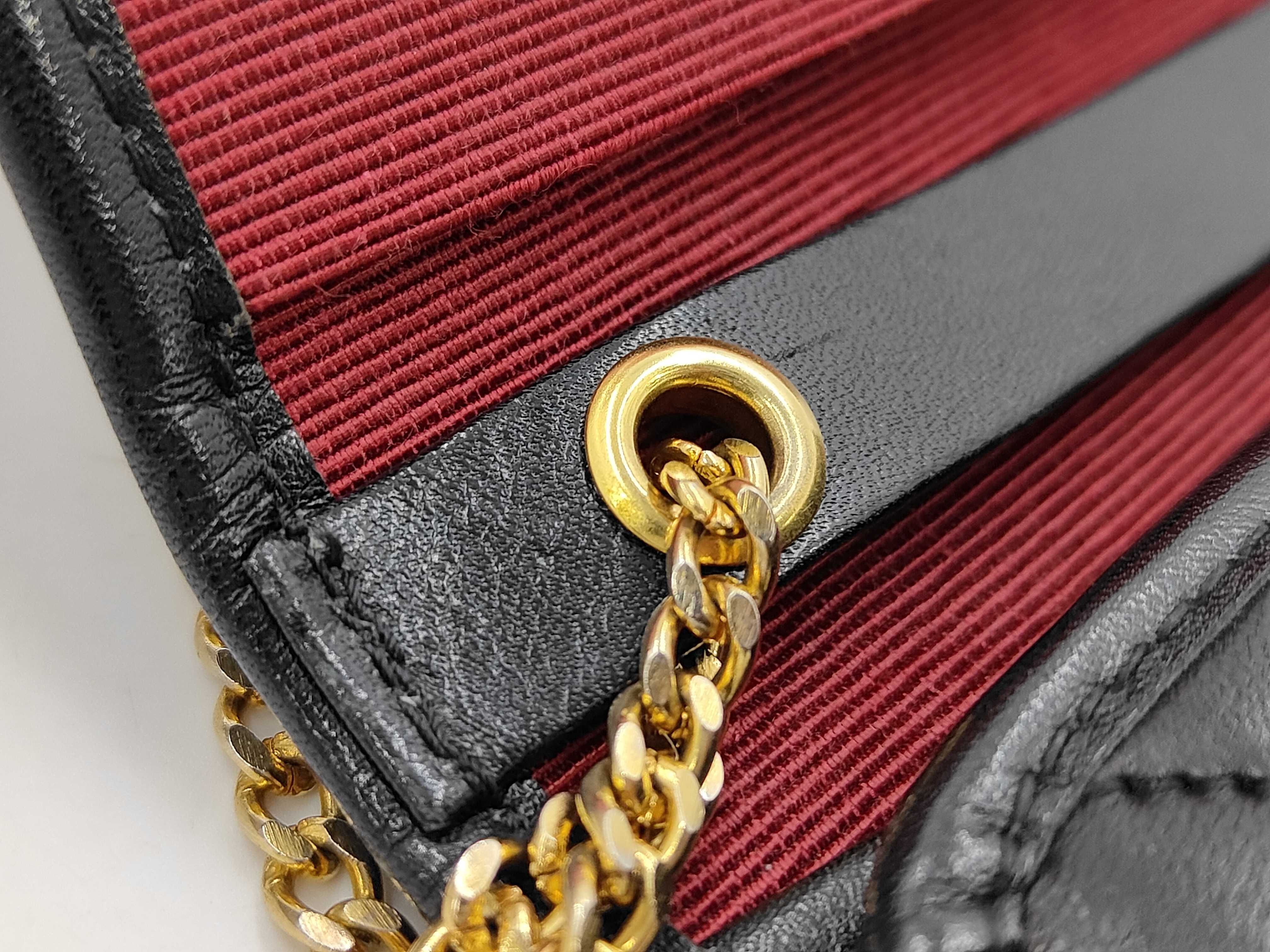 Lambskin Mini Matelassé Chain Shoulder Bag — view 8