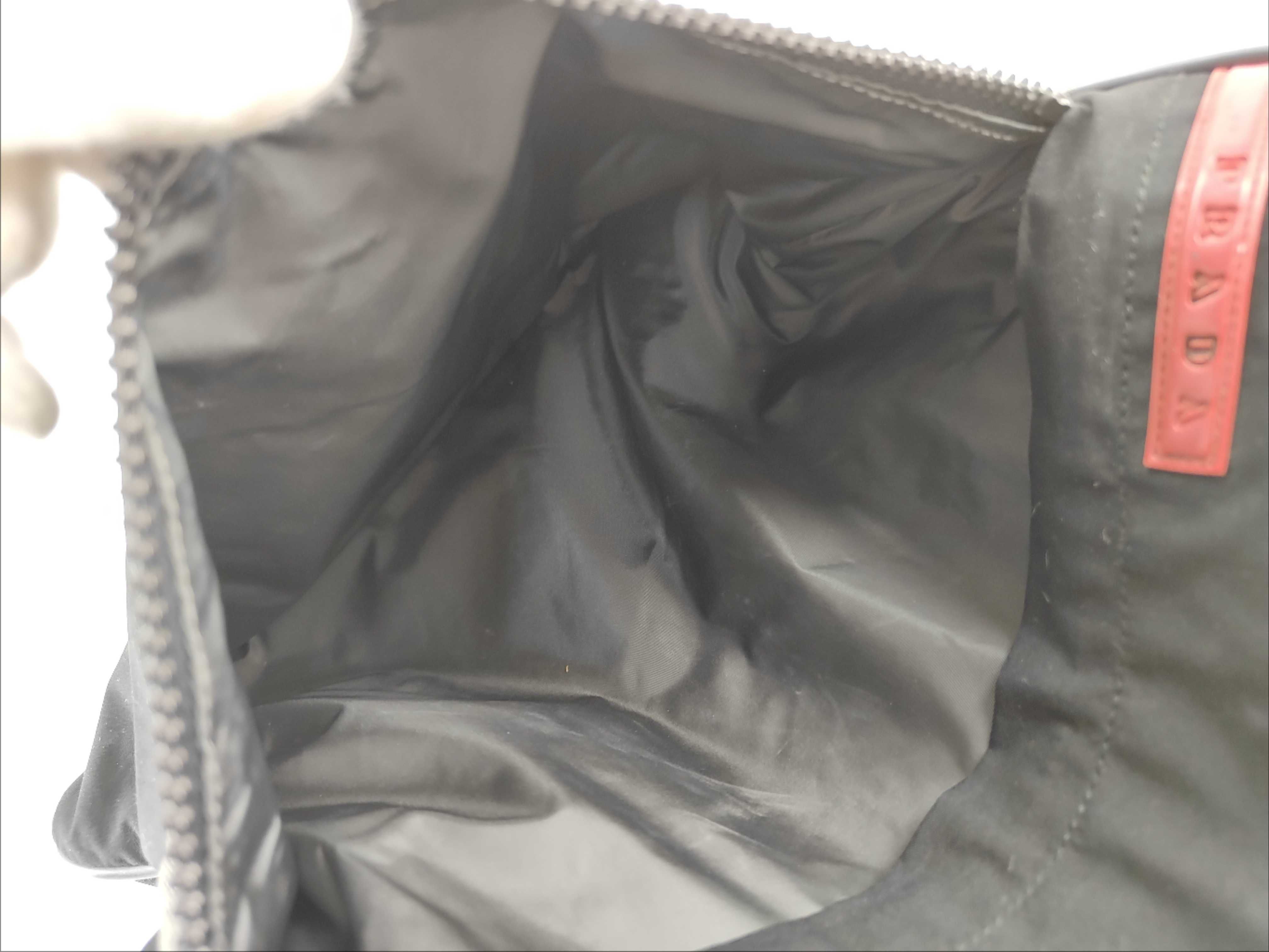 Nylon Prada Sport Shoulder Bag Canvas Black Shoulder Bag — view 13