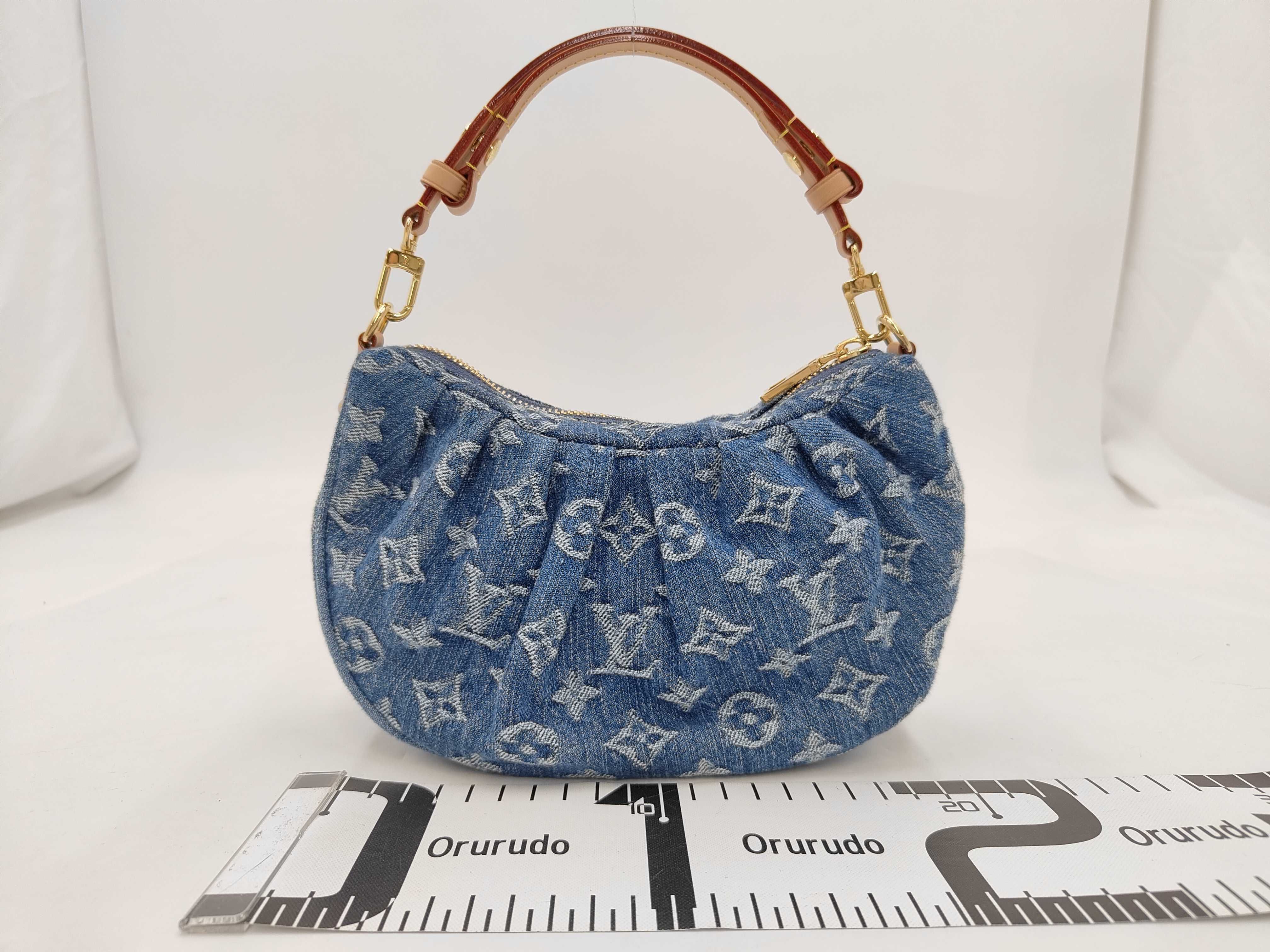 Monogram Denim Pochette Ballet M13571 Handbag — view 2