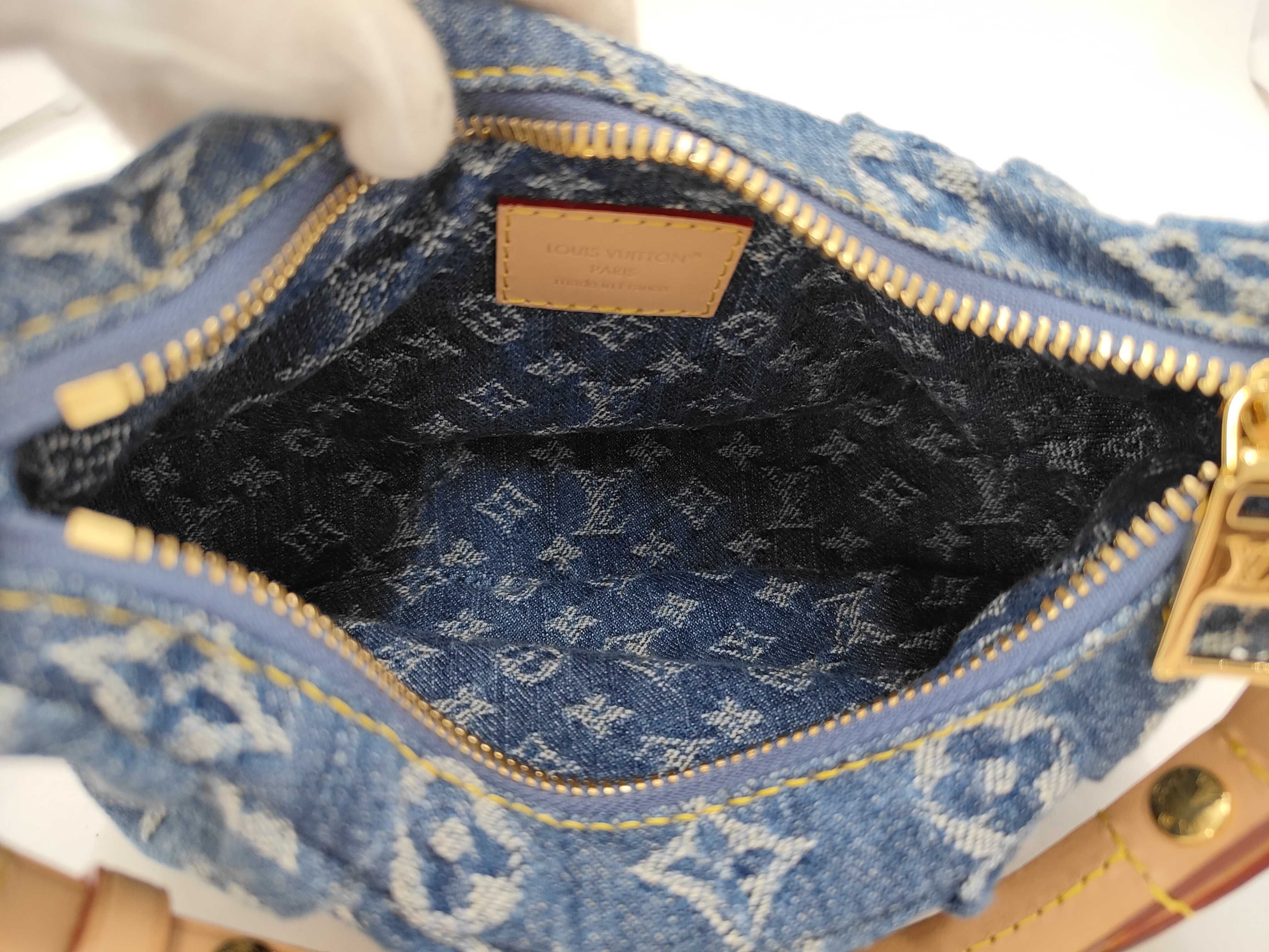 Monogram Denim Pochette Ballet M13571 Handbag — view 11