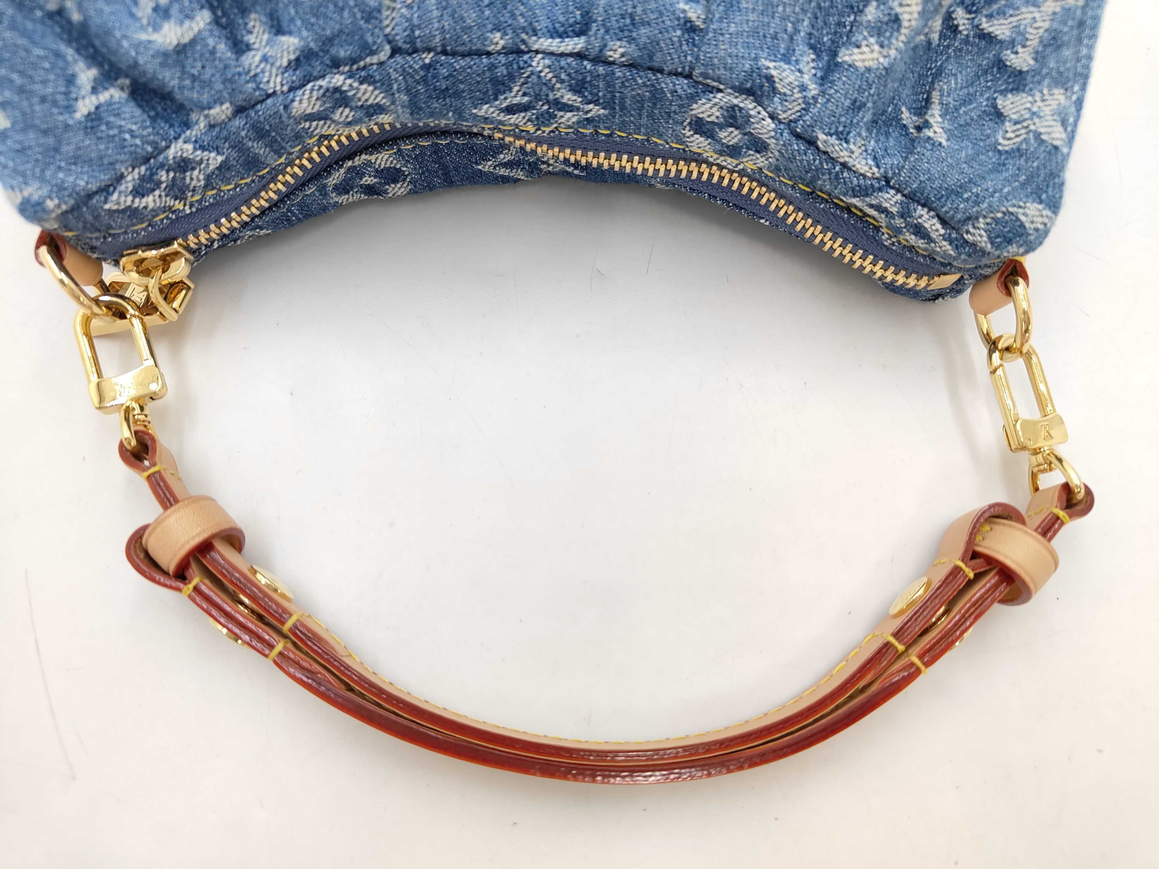 Monogram Denim Pochette Ballet M13571 Handbag — view 5