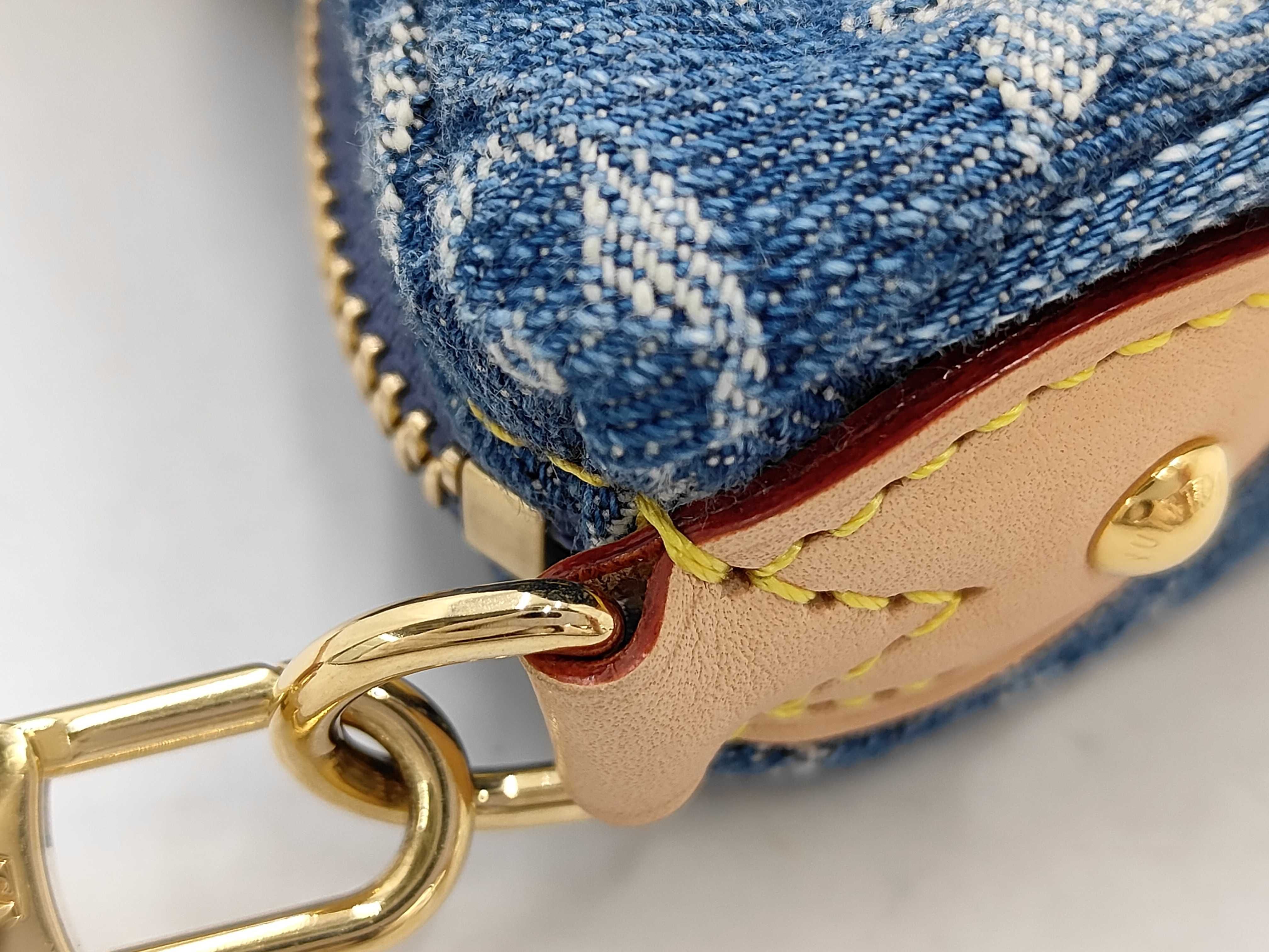 Monogram Denim Pochette Ballet M13571 Handbag — view 7