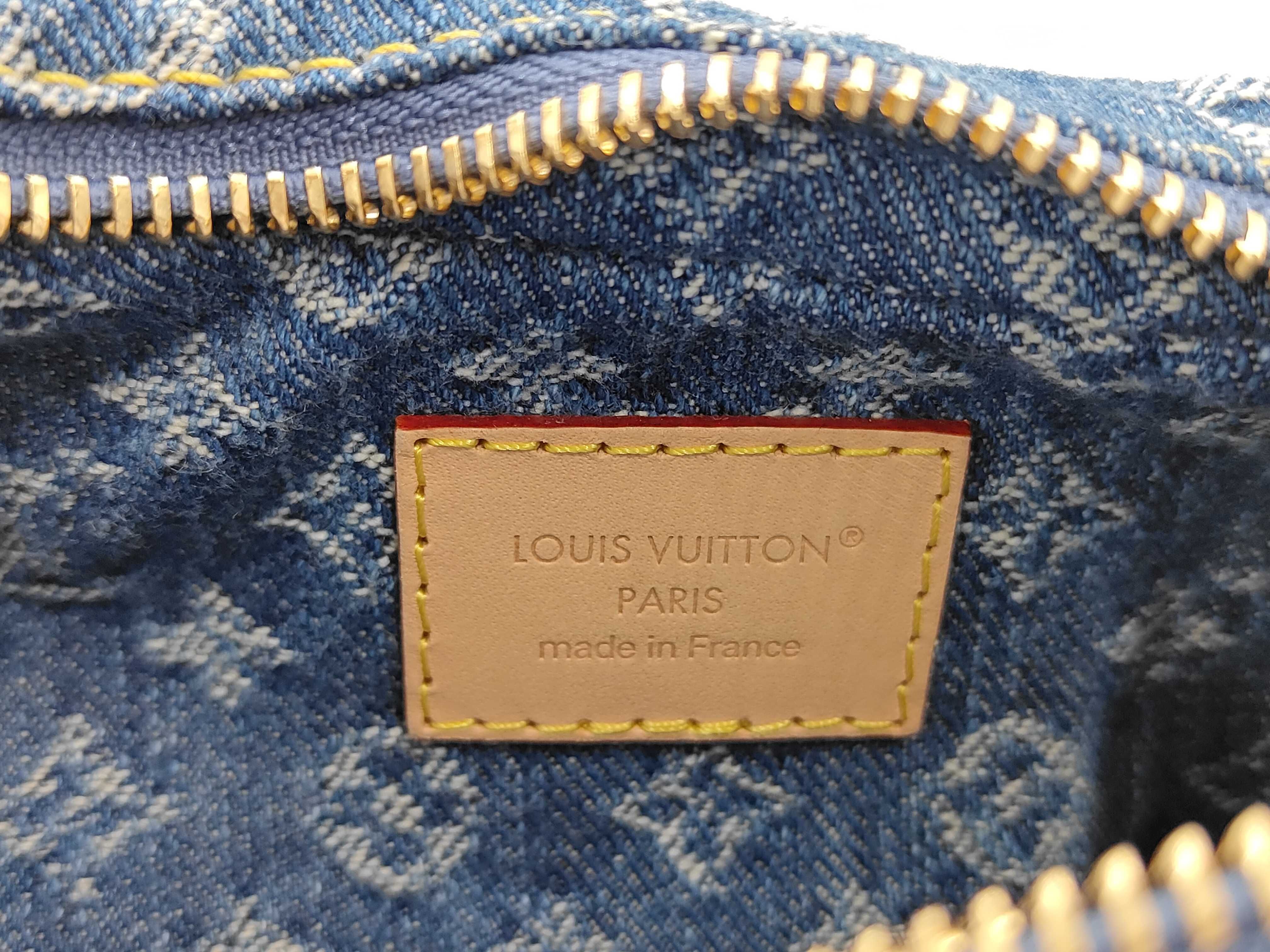 Monogram Denim Pochette Ballet M13571 Handbag — view 10