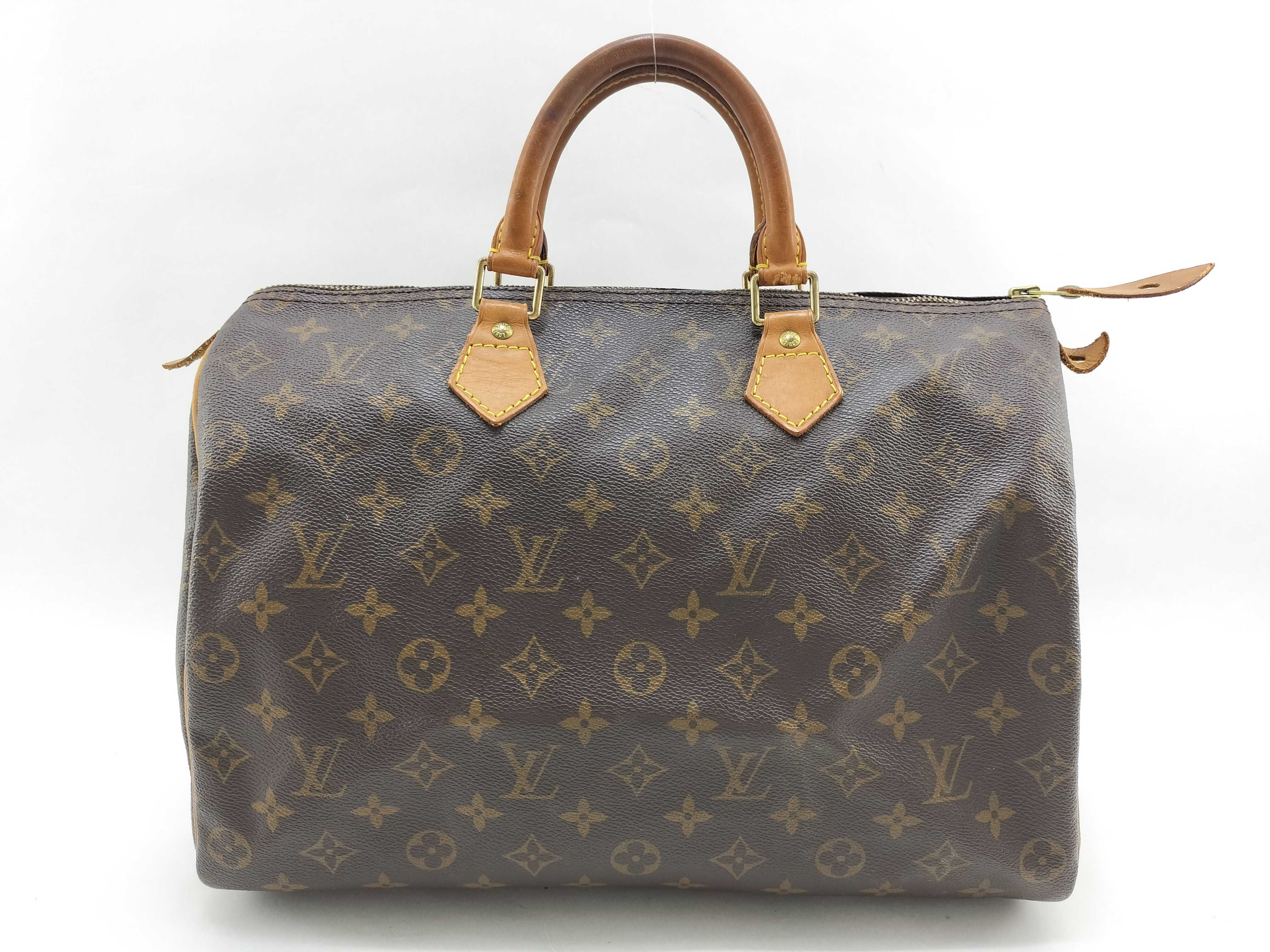 Monogram Louis Vuitton Speedy 35 Monogram Handbag
