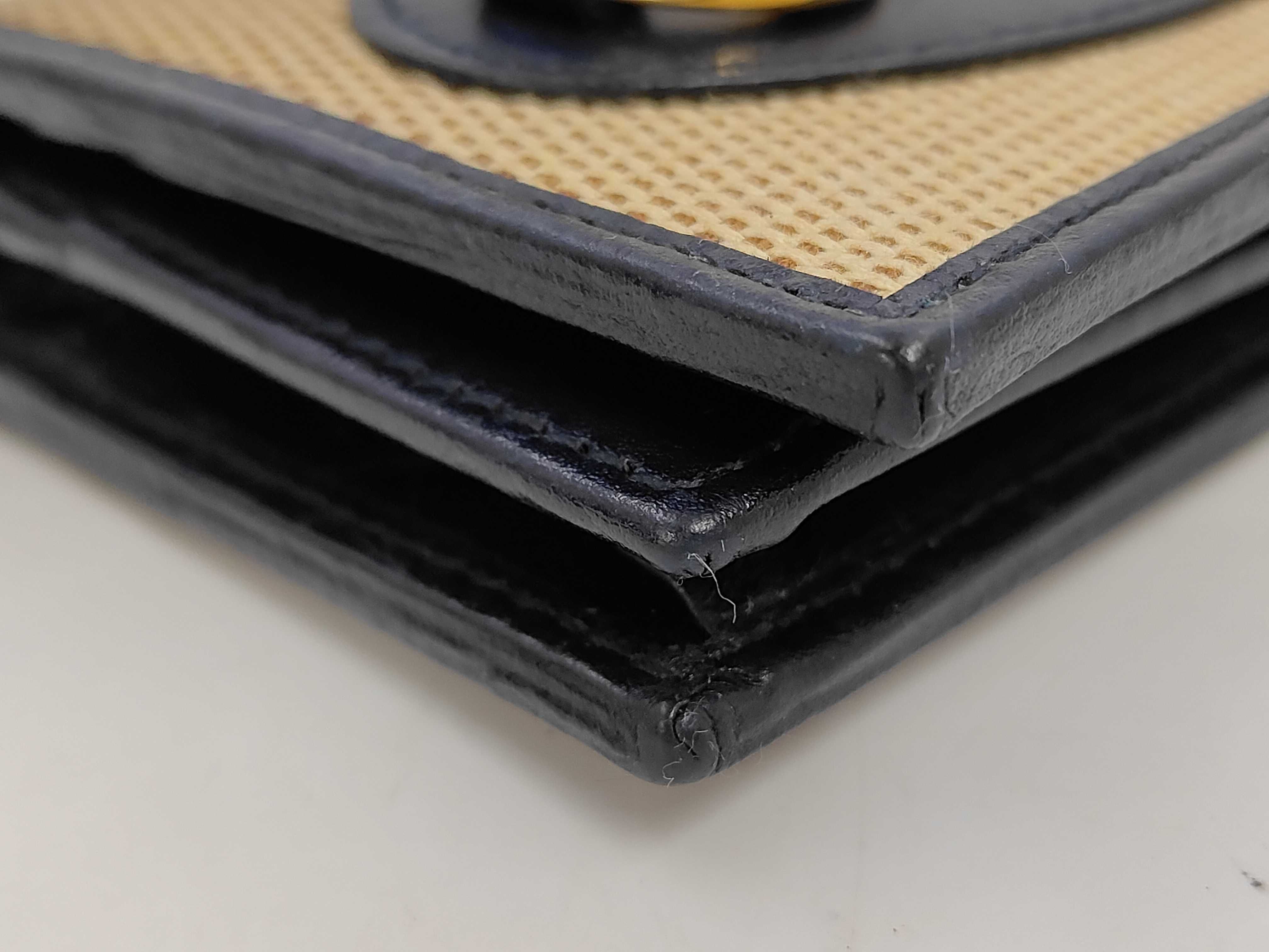 Horsebit Compact Wallet, Navy, 621887 (Wallet) — view 3