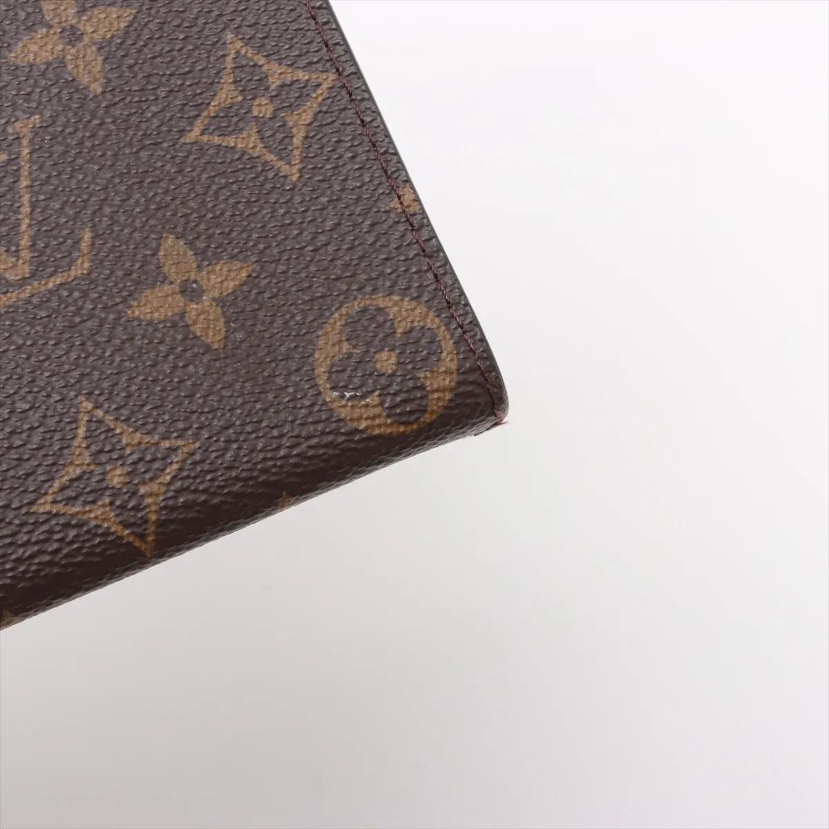 Monogram Macassar Pochette Voyage M12815 Brown x Blue (RFID detected) — view 10