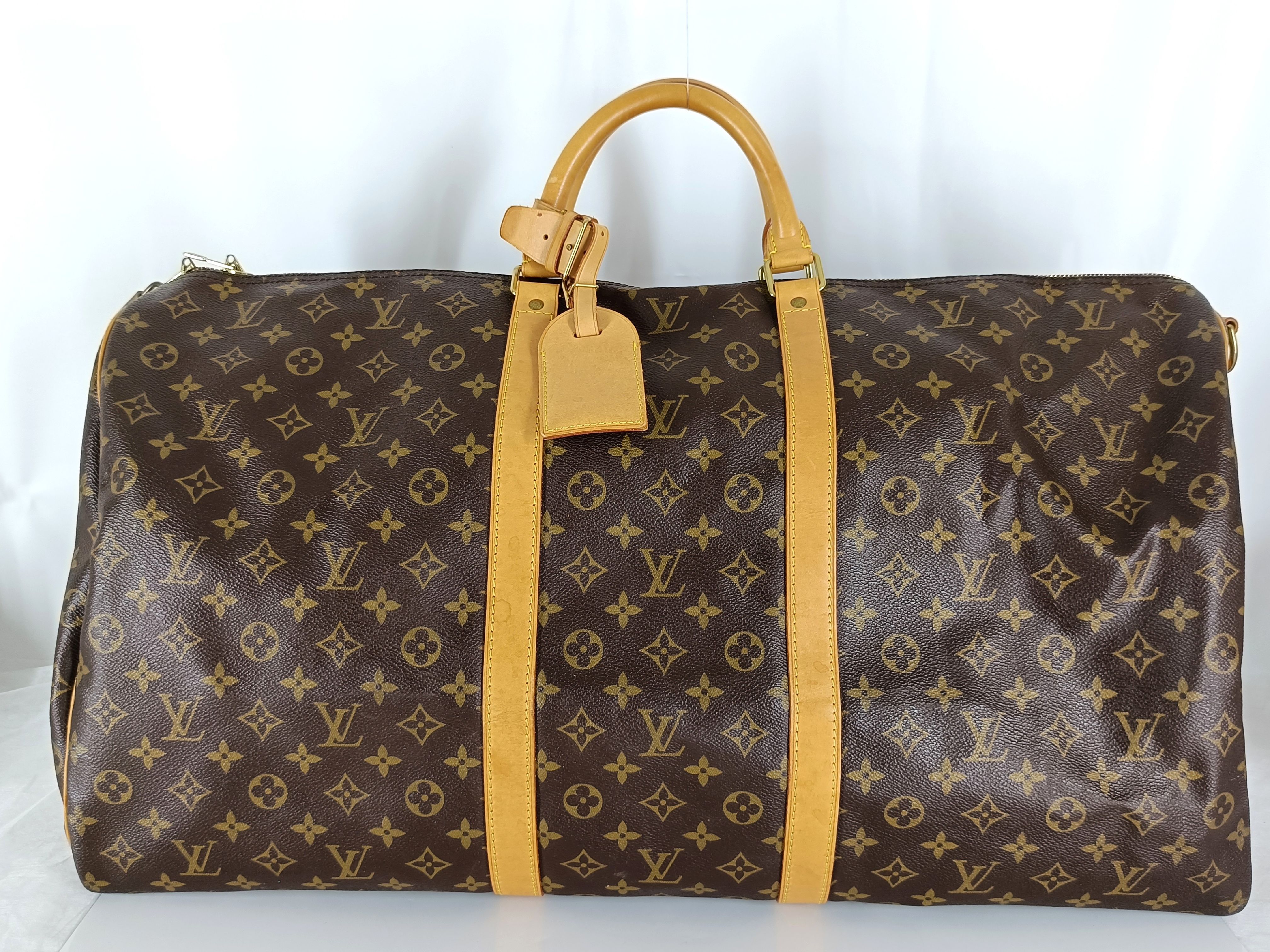 Monogram Vuitton Keepall Bandoulière 60 M41412 Boston Bag