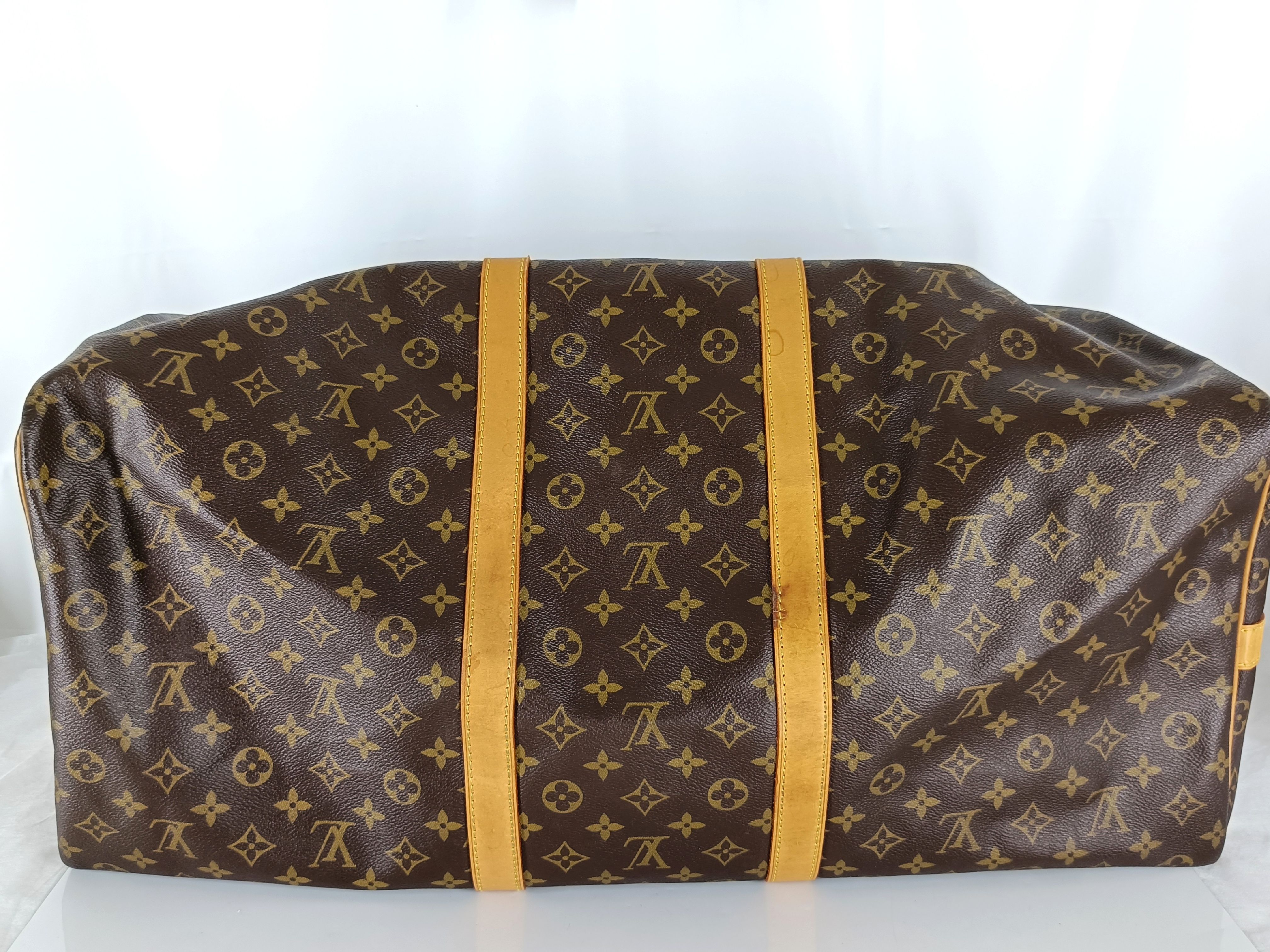 Monogram Vuitton Keepall Bandoulière 60 M41412 Boston Bag — view 9