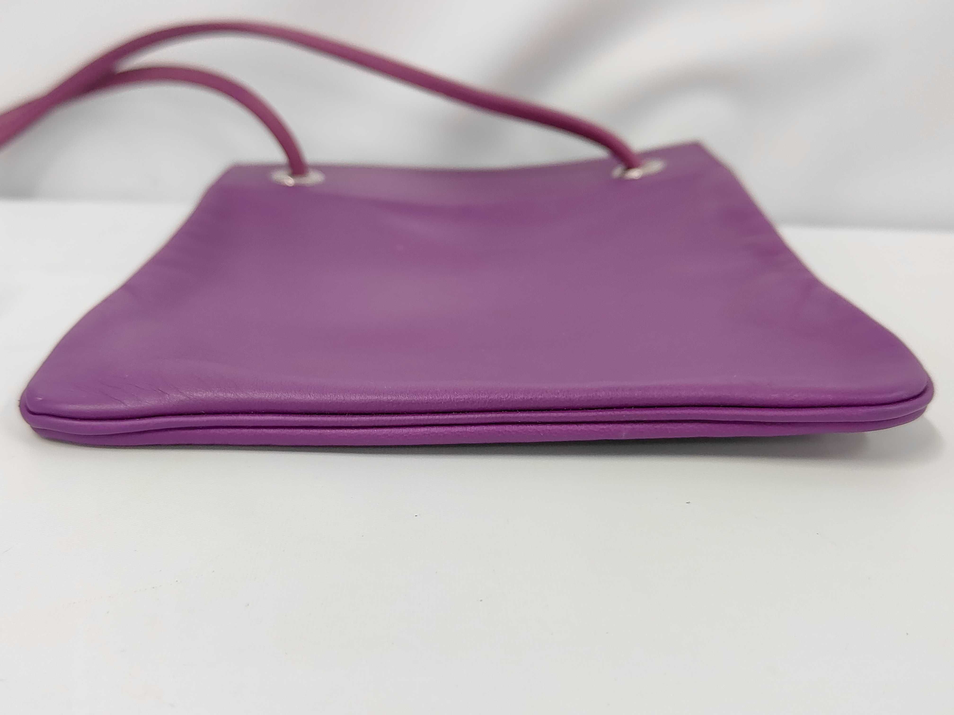 Aline Mini Veau Swift Y-stamp Shoulder Bag — view 3