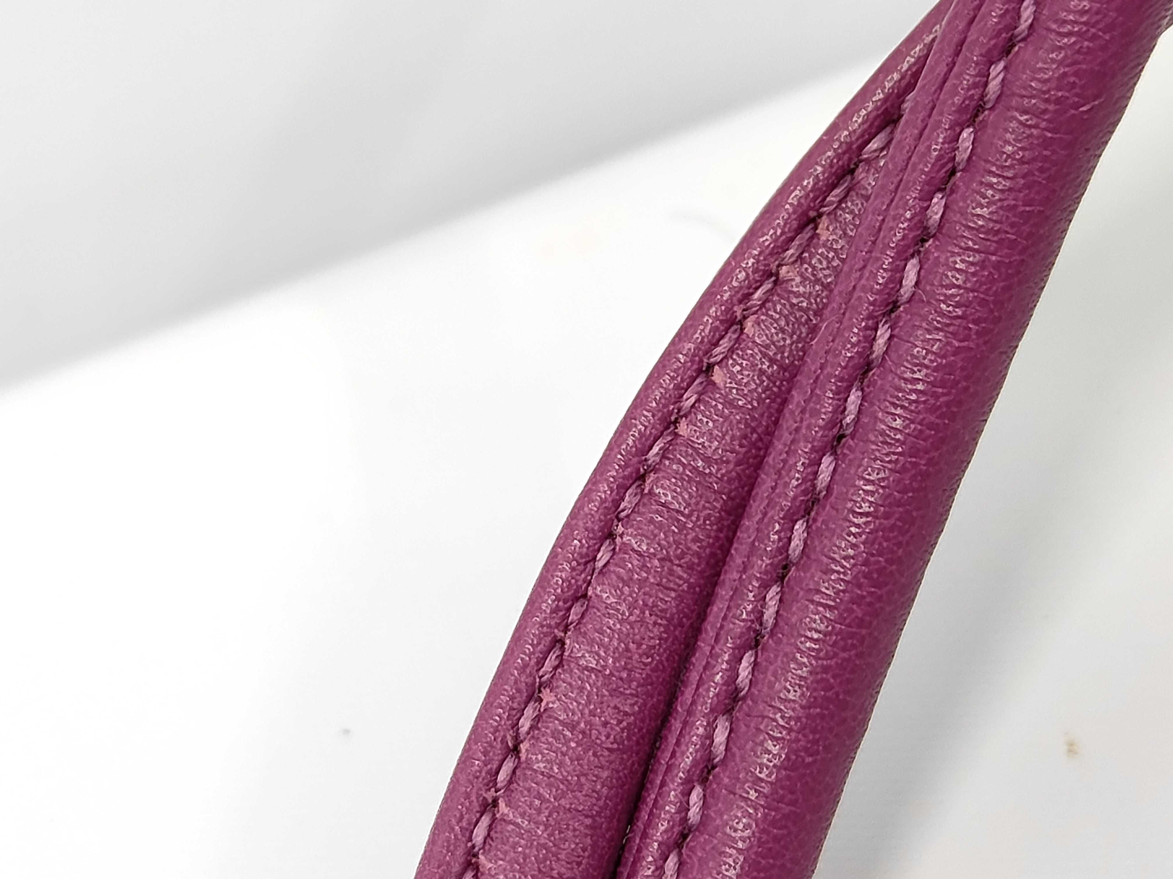 Aline Mini Veau Swift Y-stamp Shoulder Bag — view 6