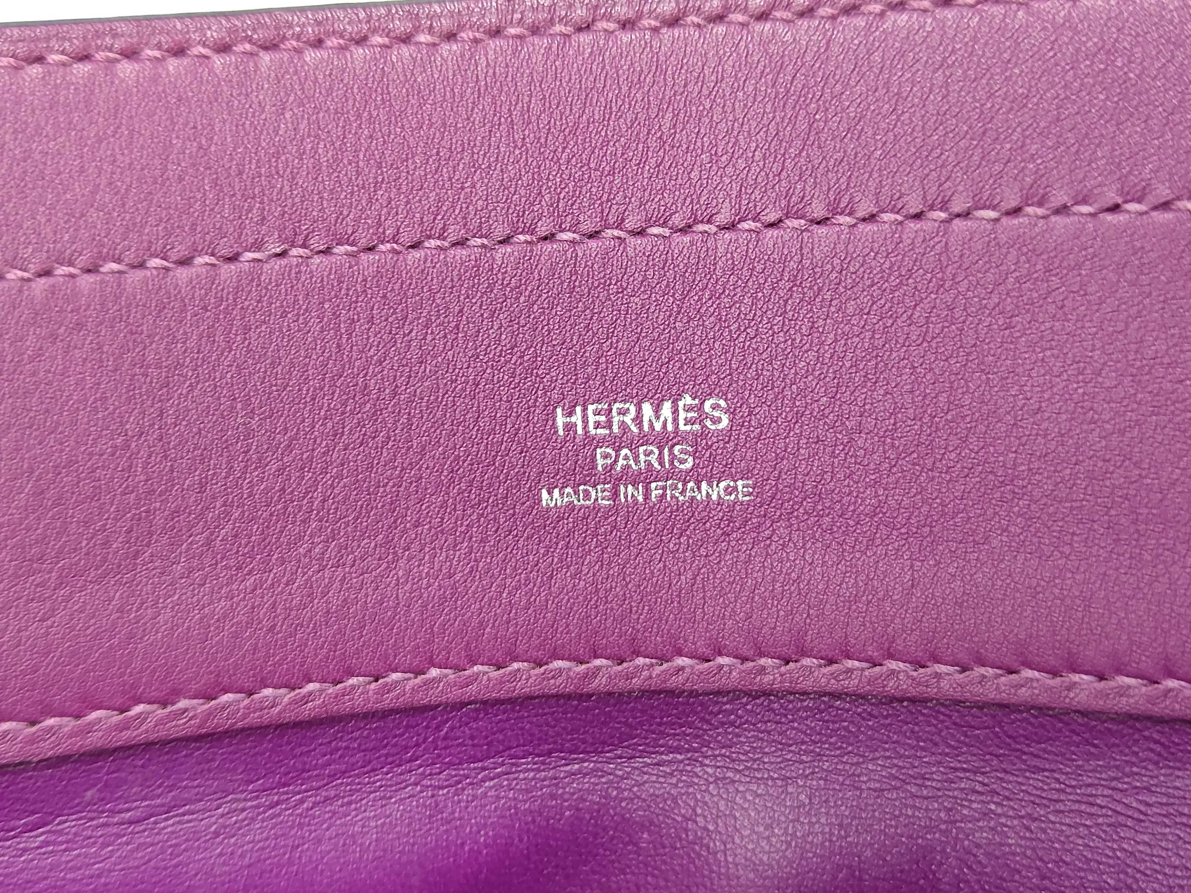 Aline Mini Veau Swift Y-stamp Shoulder Bag — view 9