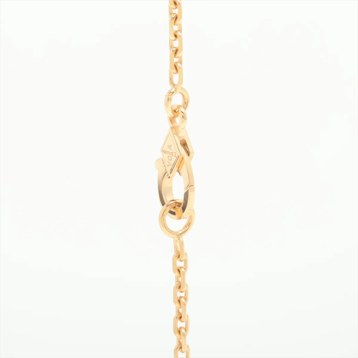 Magic Alhambra Long Onyx Necklace 750 (Yellow Gold) 16.6g JC075385 — view 3