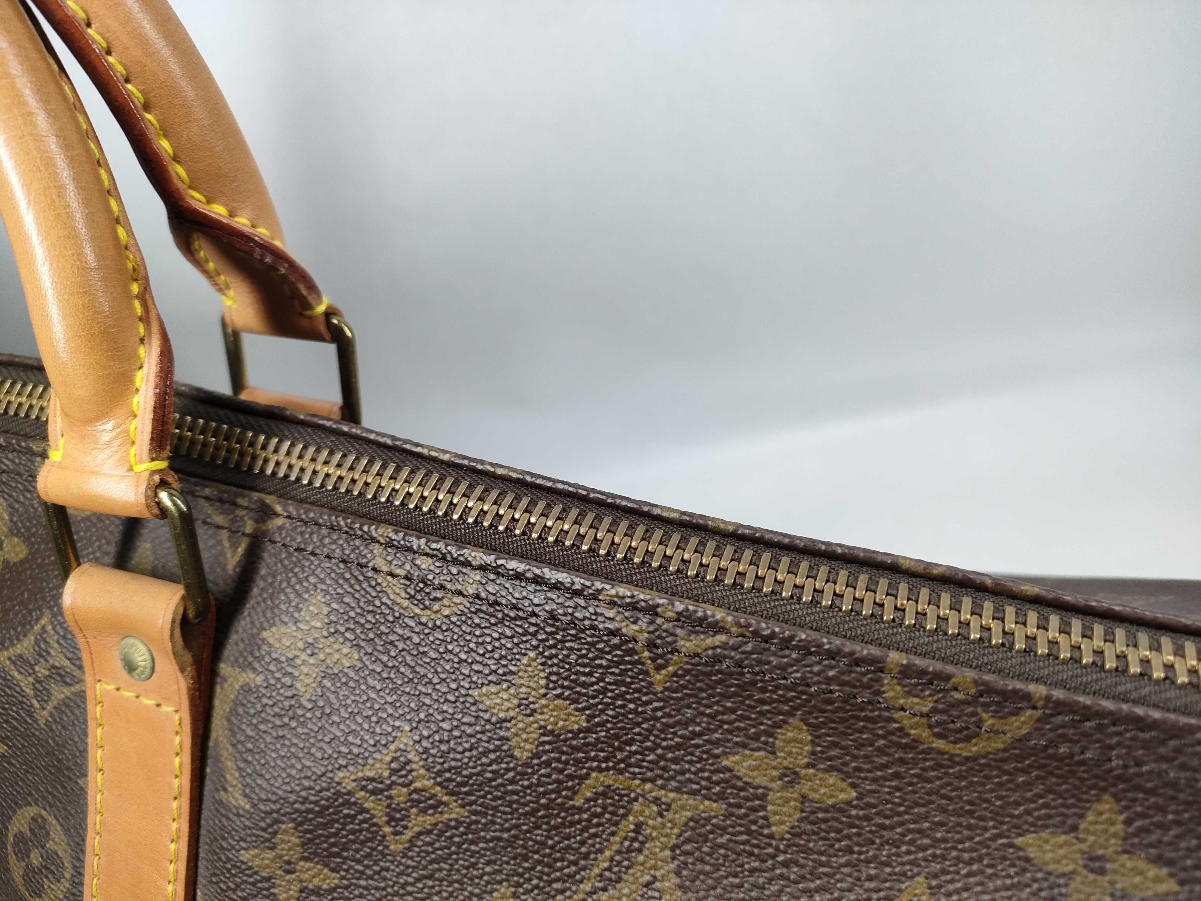 Monogram M41414 Keepall Bandoulière 55 Boston Bag — view 6