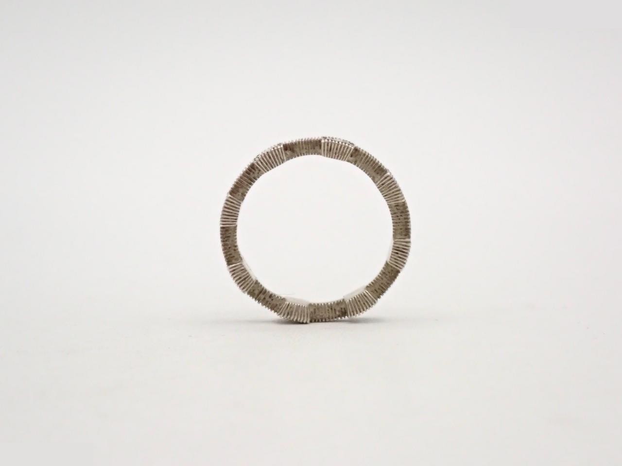 GG Marmont Double G Ring, Ag925/3g, Stamped 11, Actual Size #10 — view 3