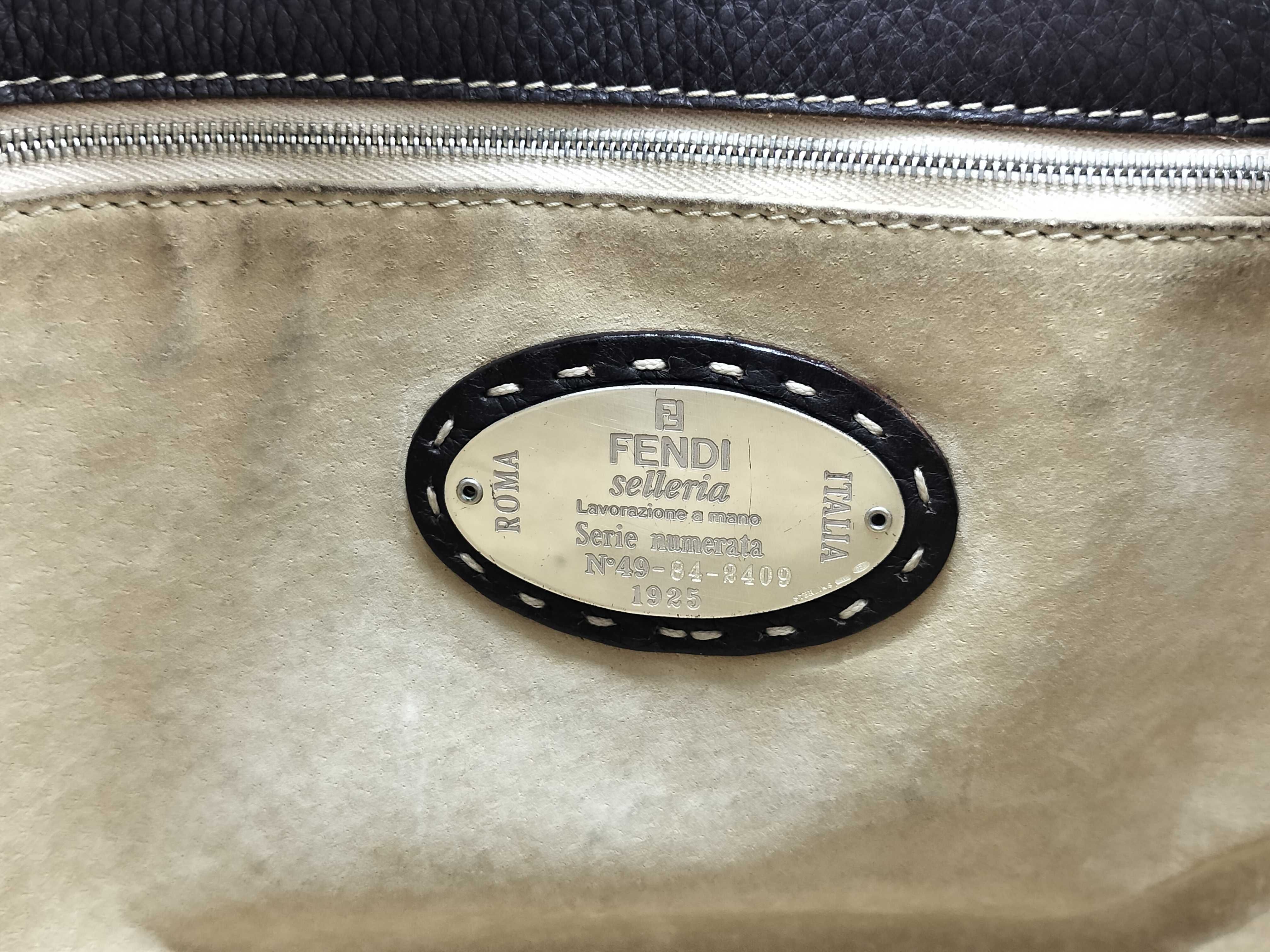 Selleria Leather Tote Bag (Brown) — view 12