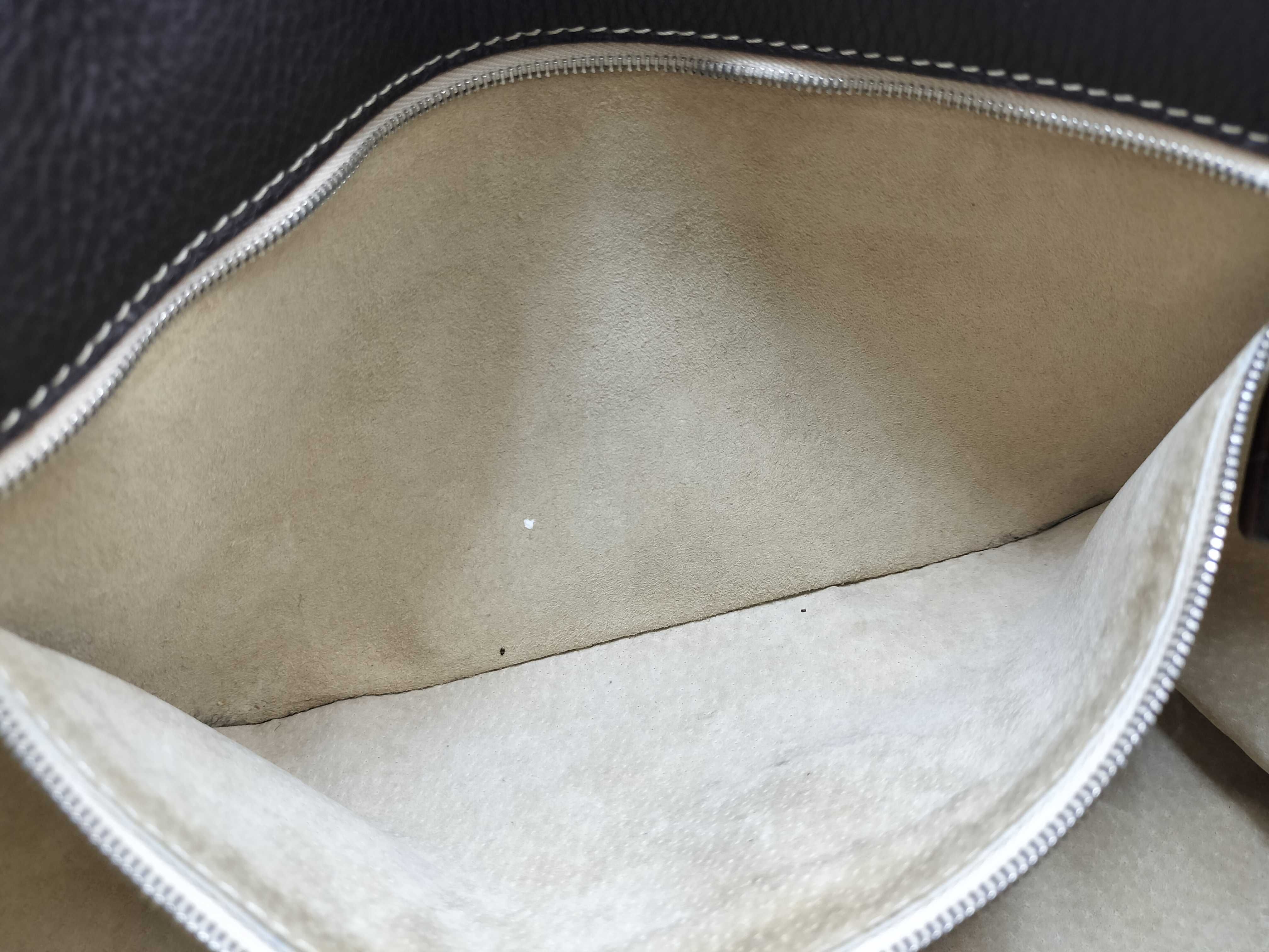 Selleria Leather Tote Bag (Brown) — view 14