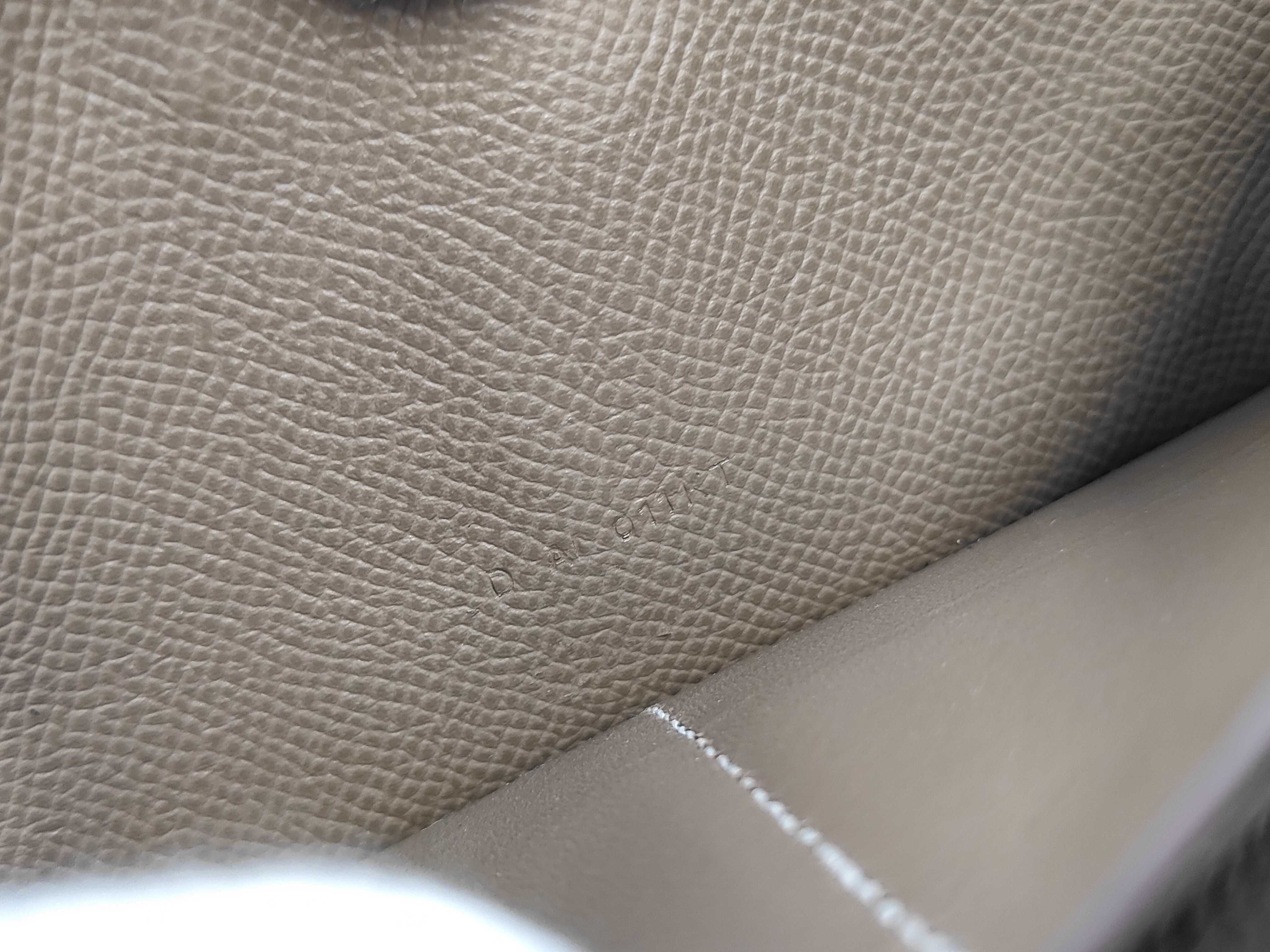 Kelly Wallet, Veau Epsom Leather, Etoupe — view 13
