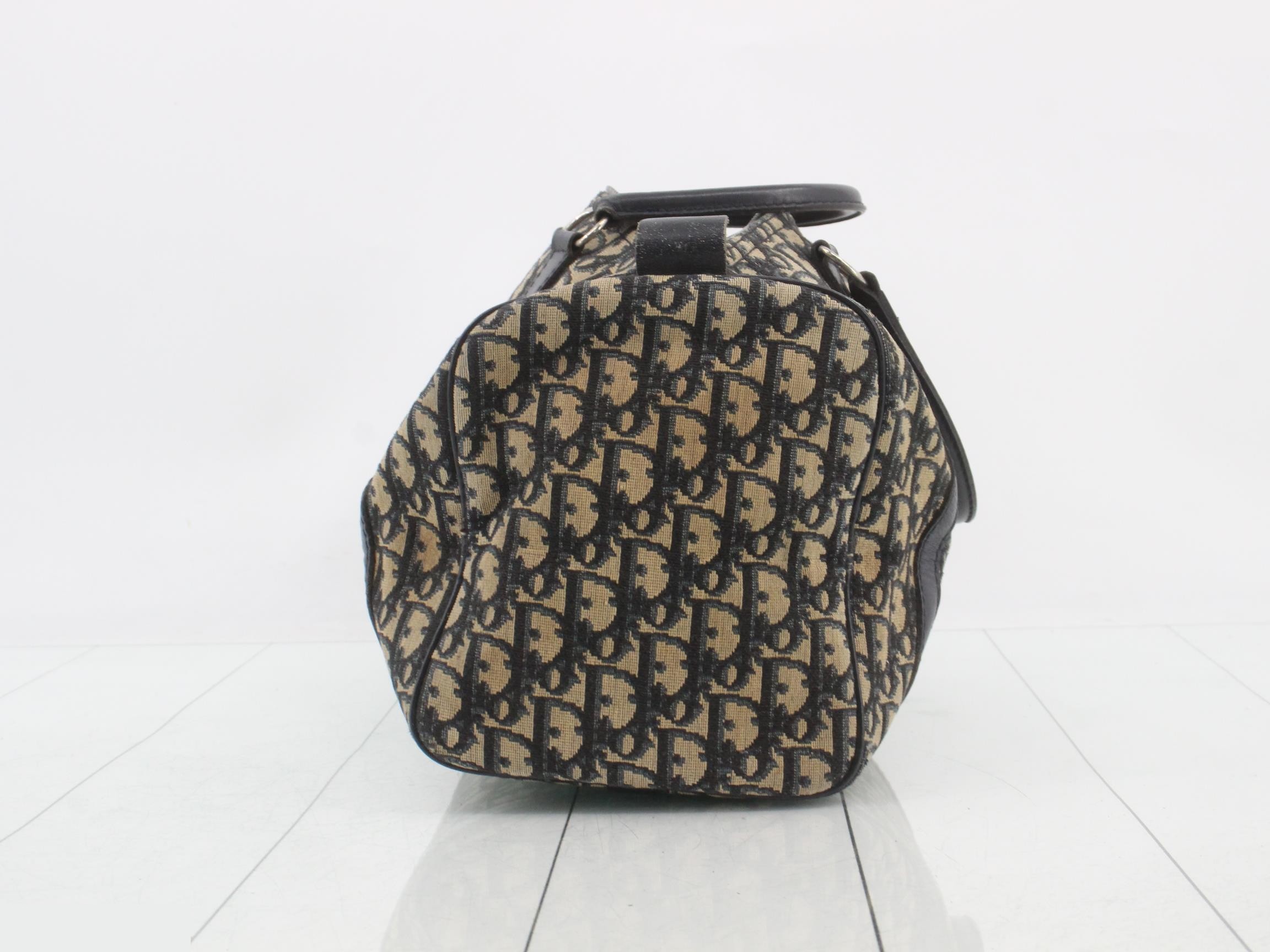 Vintage Boston Bag, Trotter Pattern — view 3
