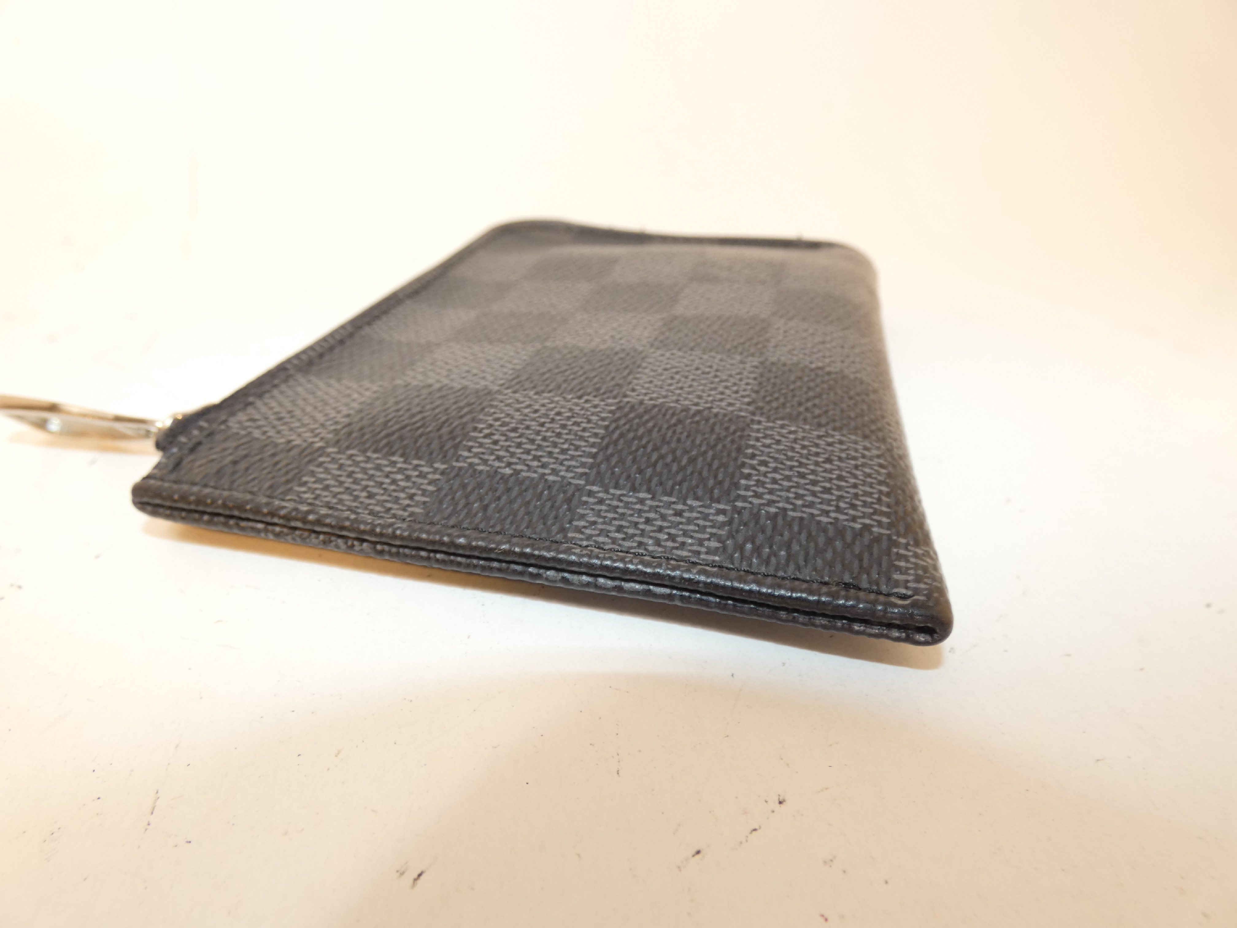 Damier Graphite L-shaped Zip Coin Case — view 5