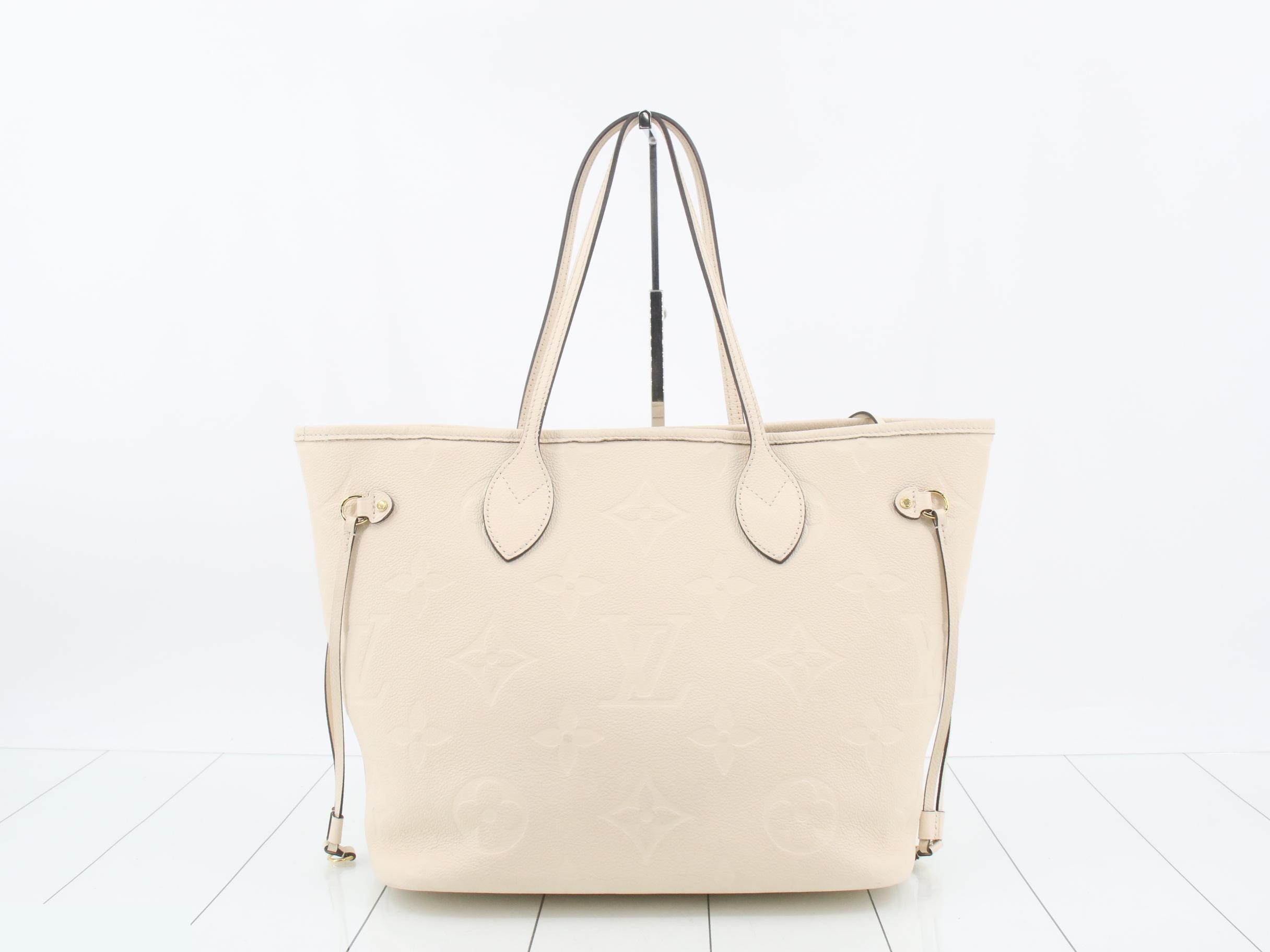 Monogram Empreinte Crème Neverfull MM — view 2