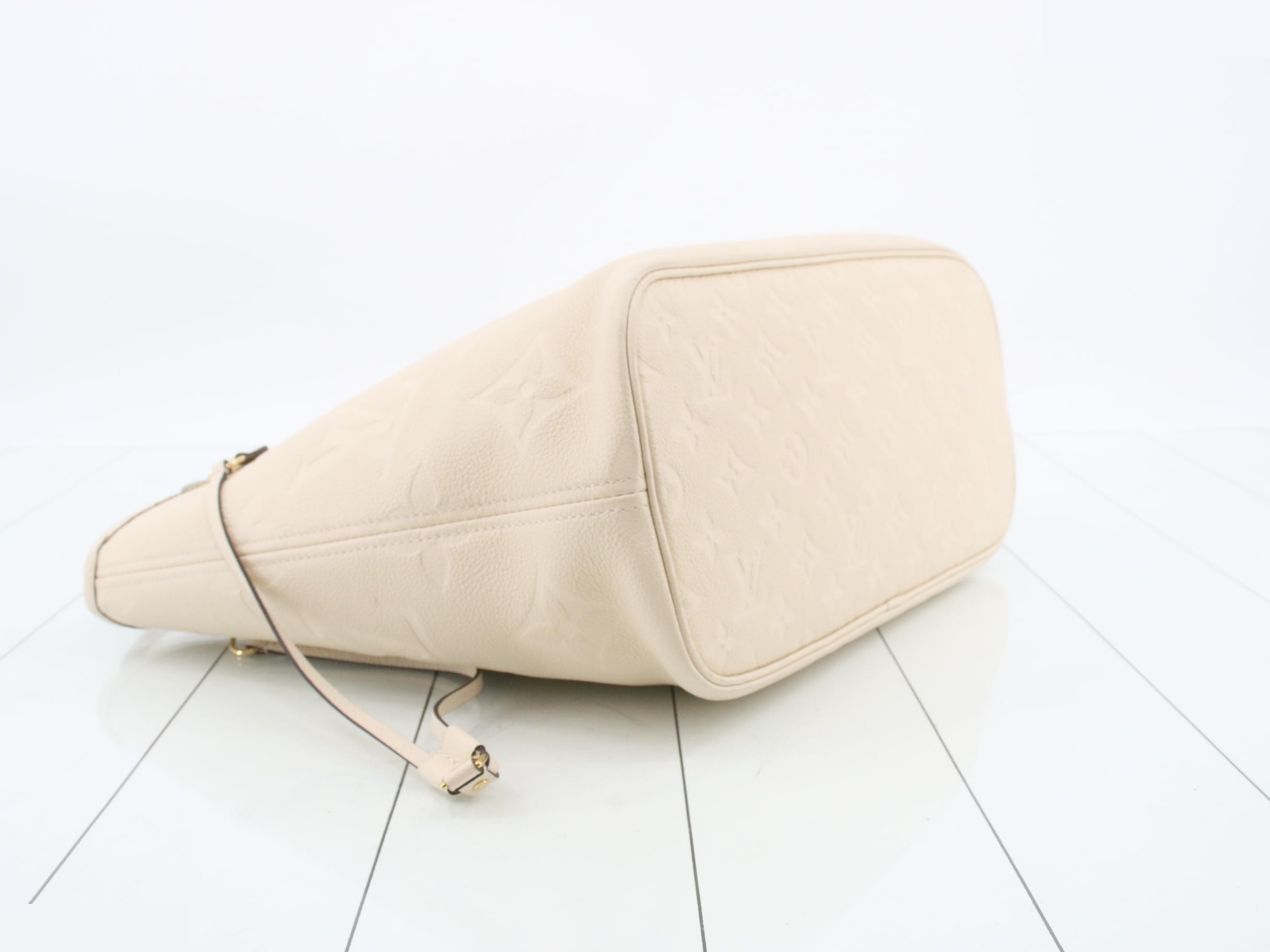 Monogram Empreinte Crème Neverfull MM — view 5