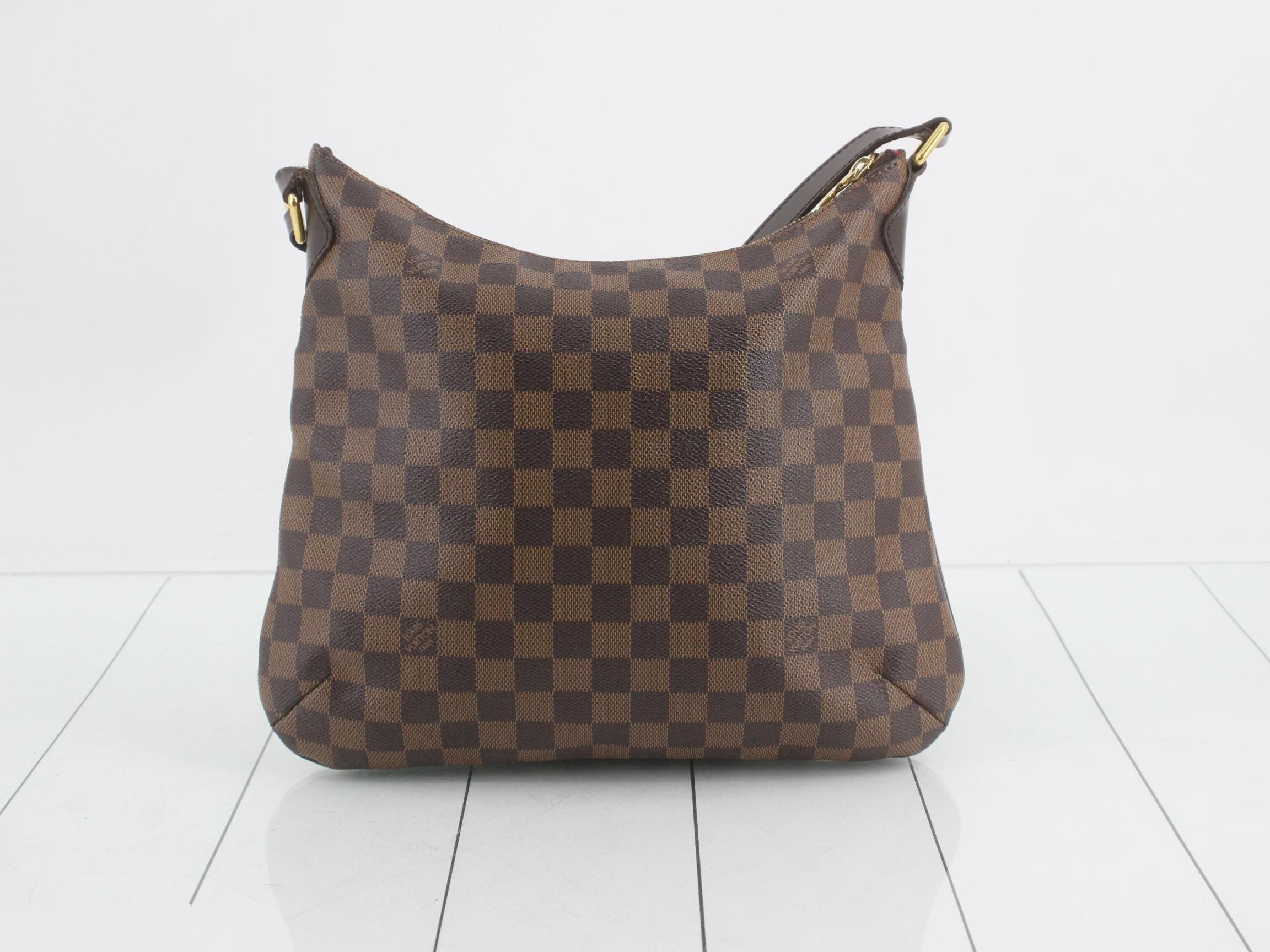 Bloomsbury PM Damier Ebene Brown Shoulder Bag — view 2