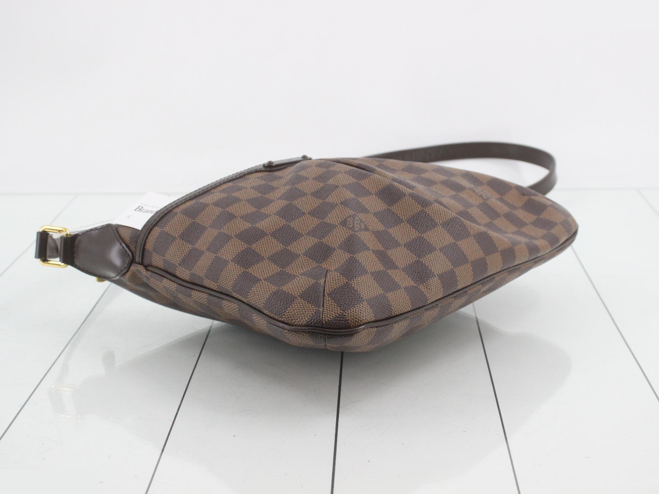 Bloomsbury PM Damier Ebene Brown Shoulder Bag — view 5