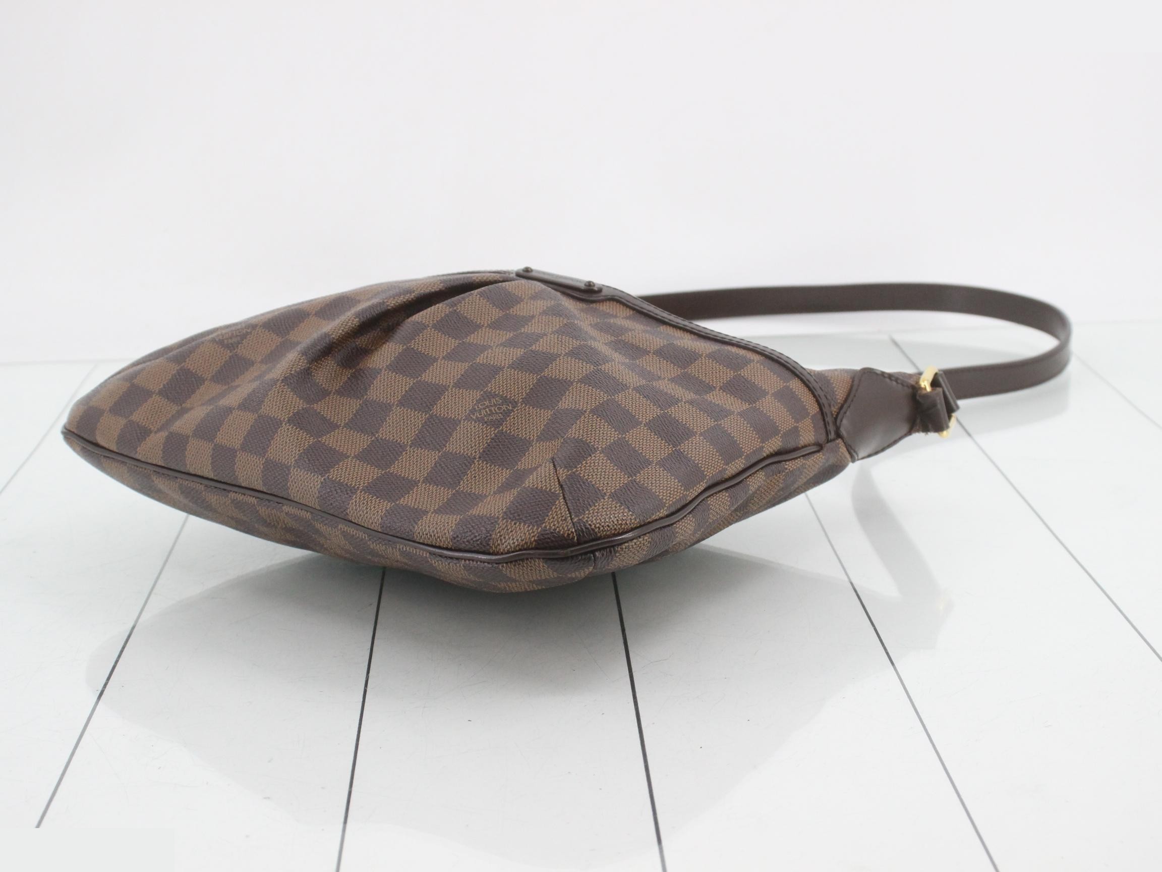 Bloomsbury PM Damier Ebene Brown Shoulder Bag — view 6