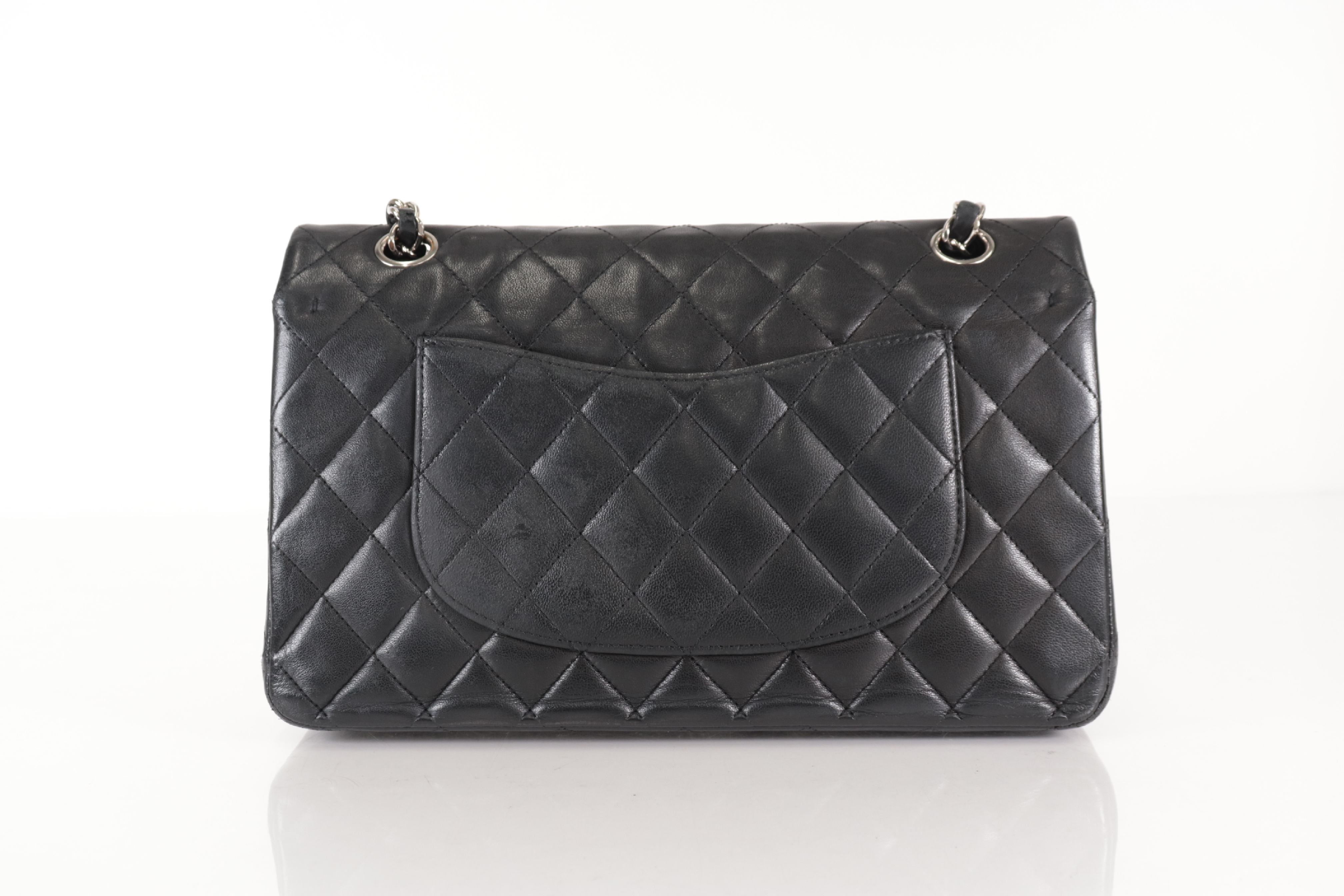 W-Flap 25 Lambskin Chain Shoulder Bag (Serial Number 11) — view 2