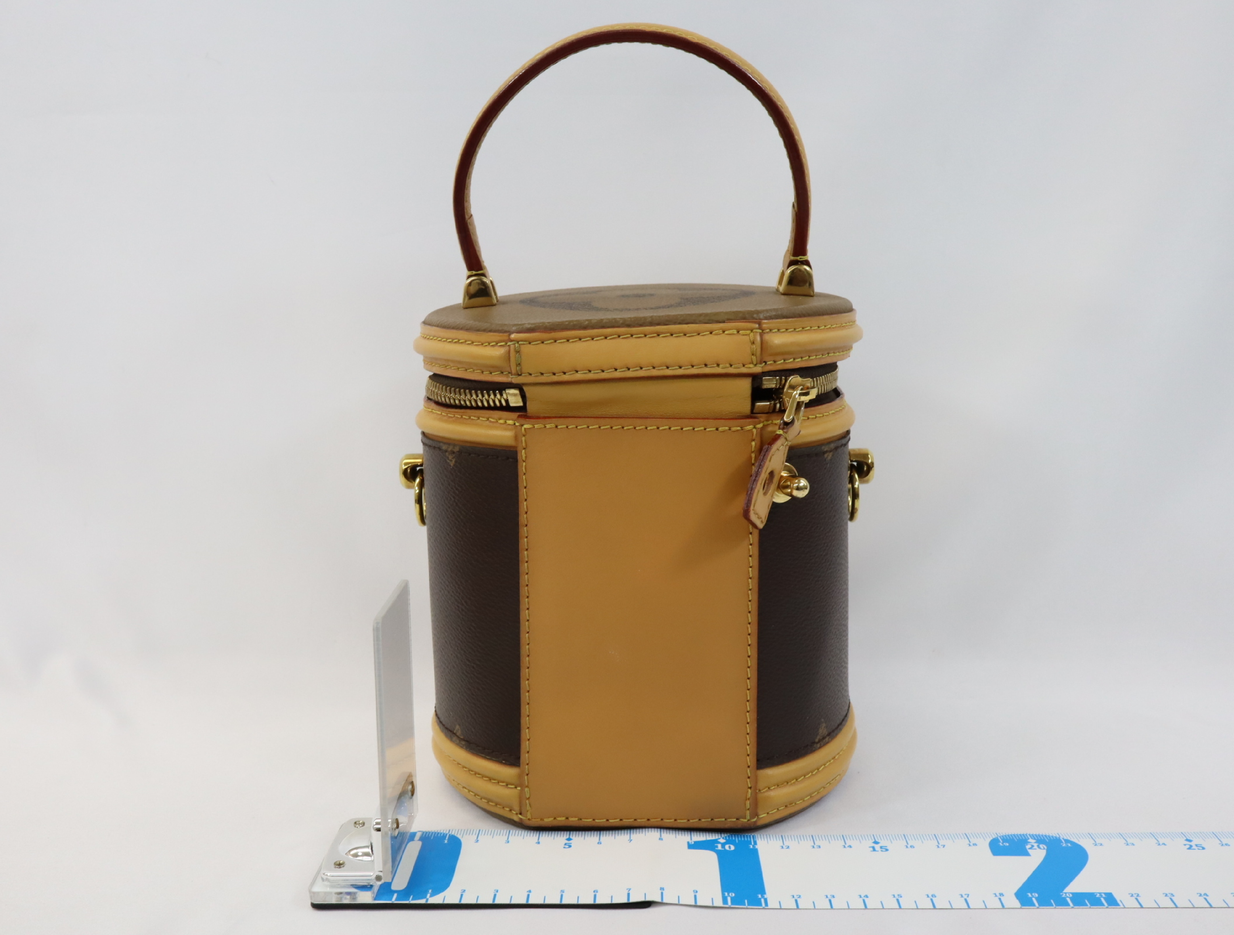Monogram Giant Cannes M44603 FL1189 Brown Shoulder Bag (RFID detected) — view 2