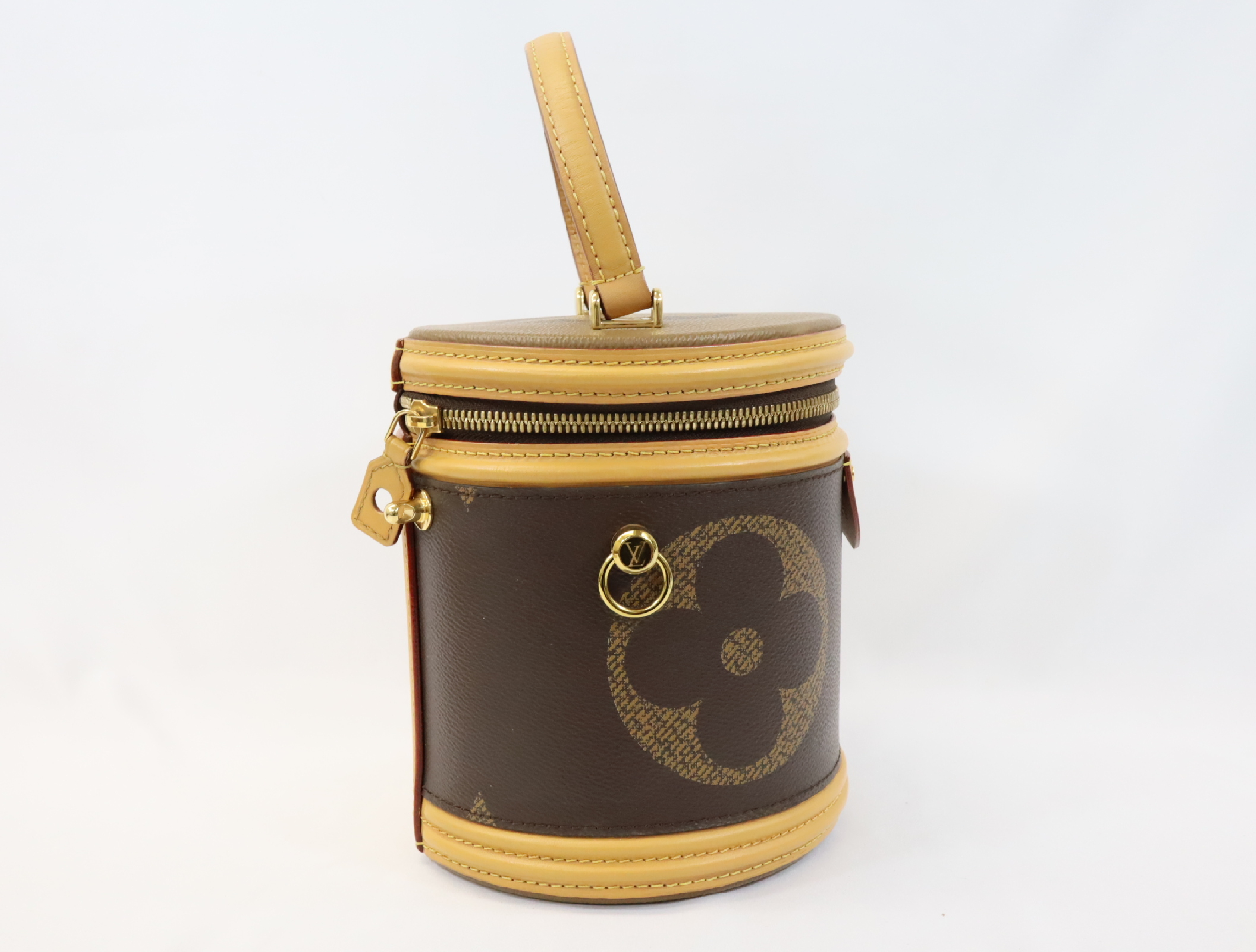 Monogram Giant Cannes M44603 FL1189 Brown Shoulder Bag (RFID detected) — view 3