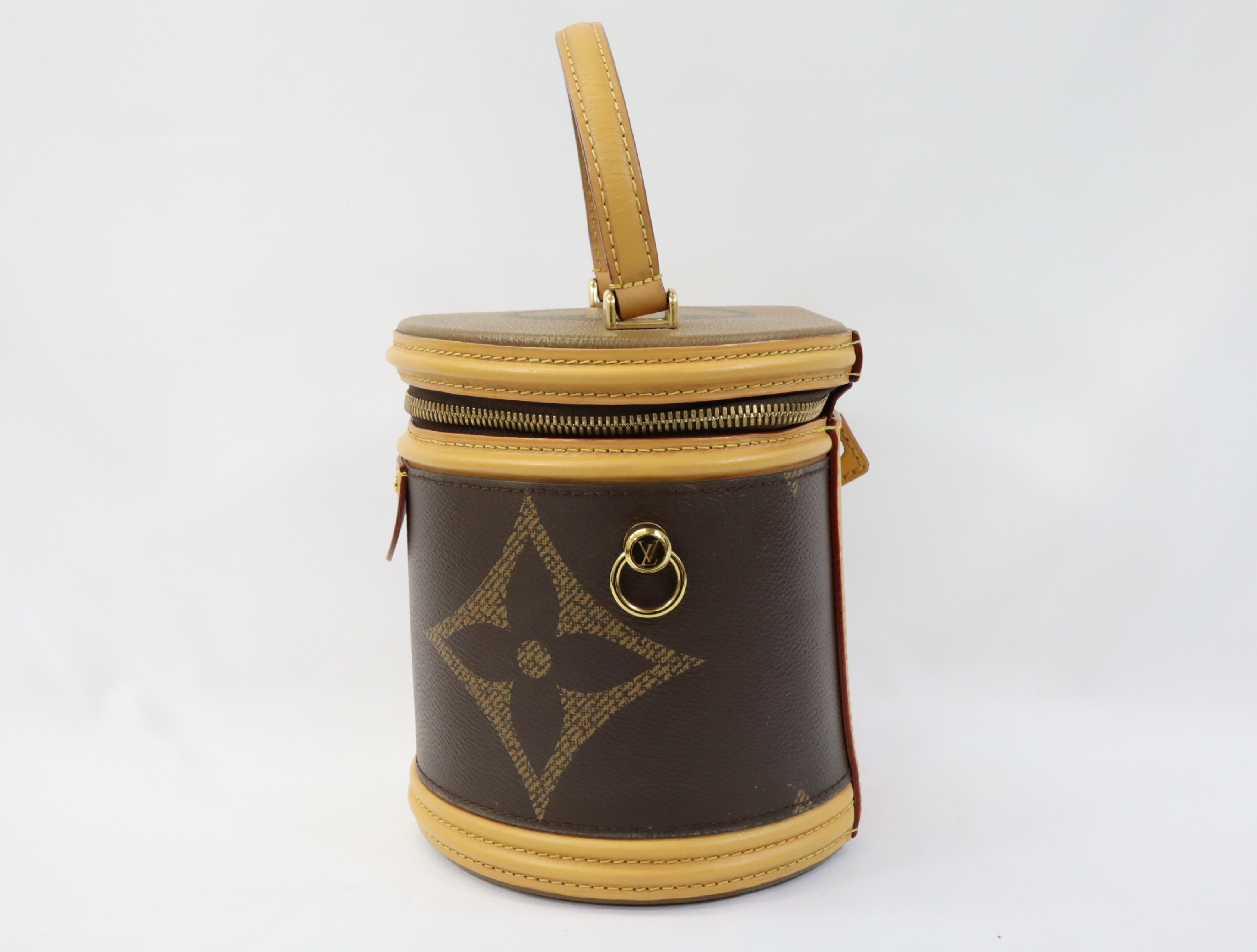Monogram Giant Cannes M44603 FL1189 Brown Shoulder Bag (RFID detected) — view 4