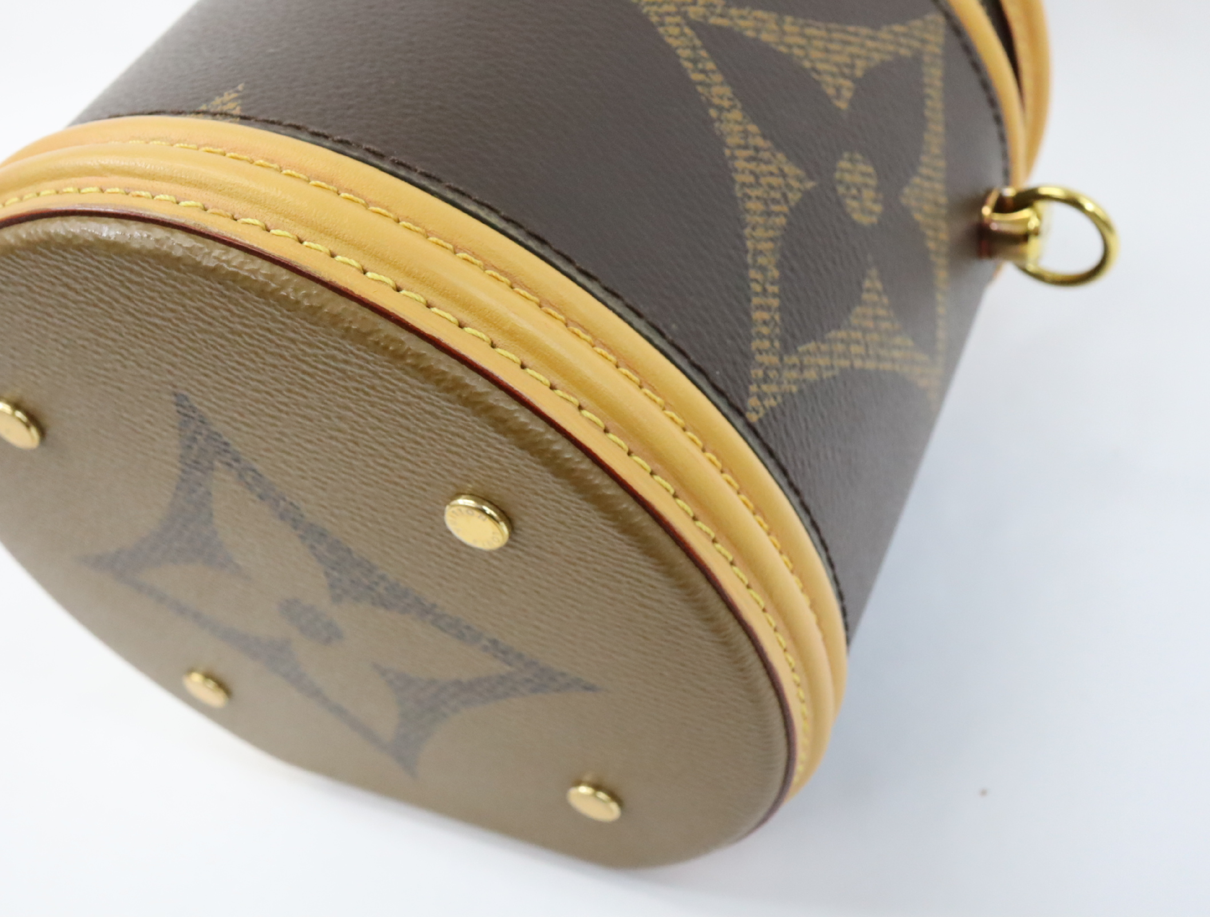 Monogram Giant Cannes M44603 FL1189 Brown Shoulder Bag (RFID detected) — view 6