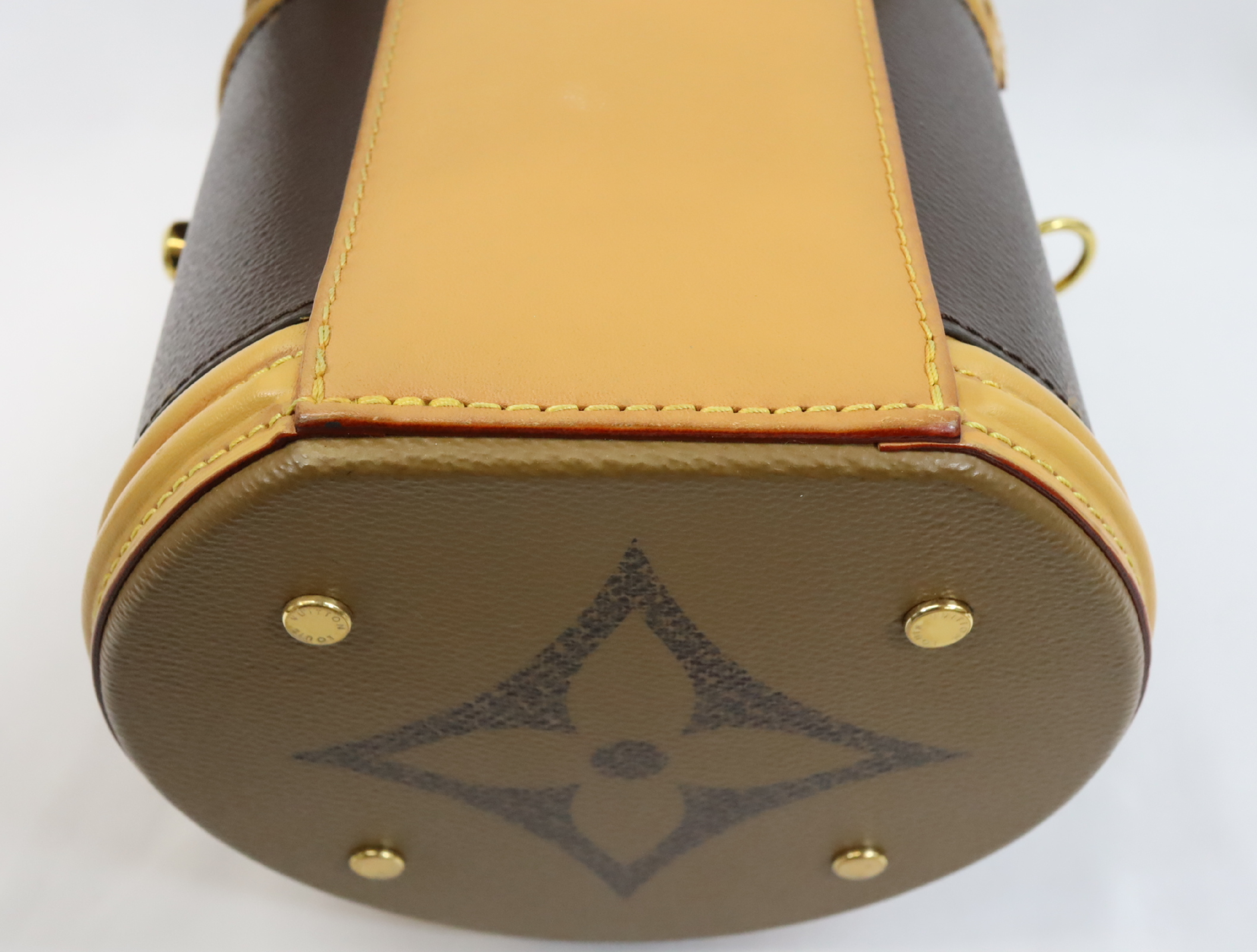 Monogram Giant Cannes M44603 FL1189 Brown Shoulder Bag (RFID detected) — view 8