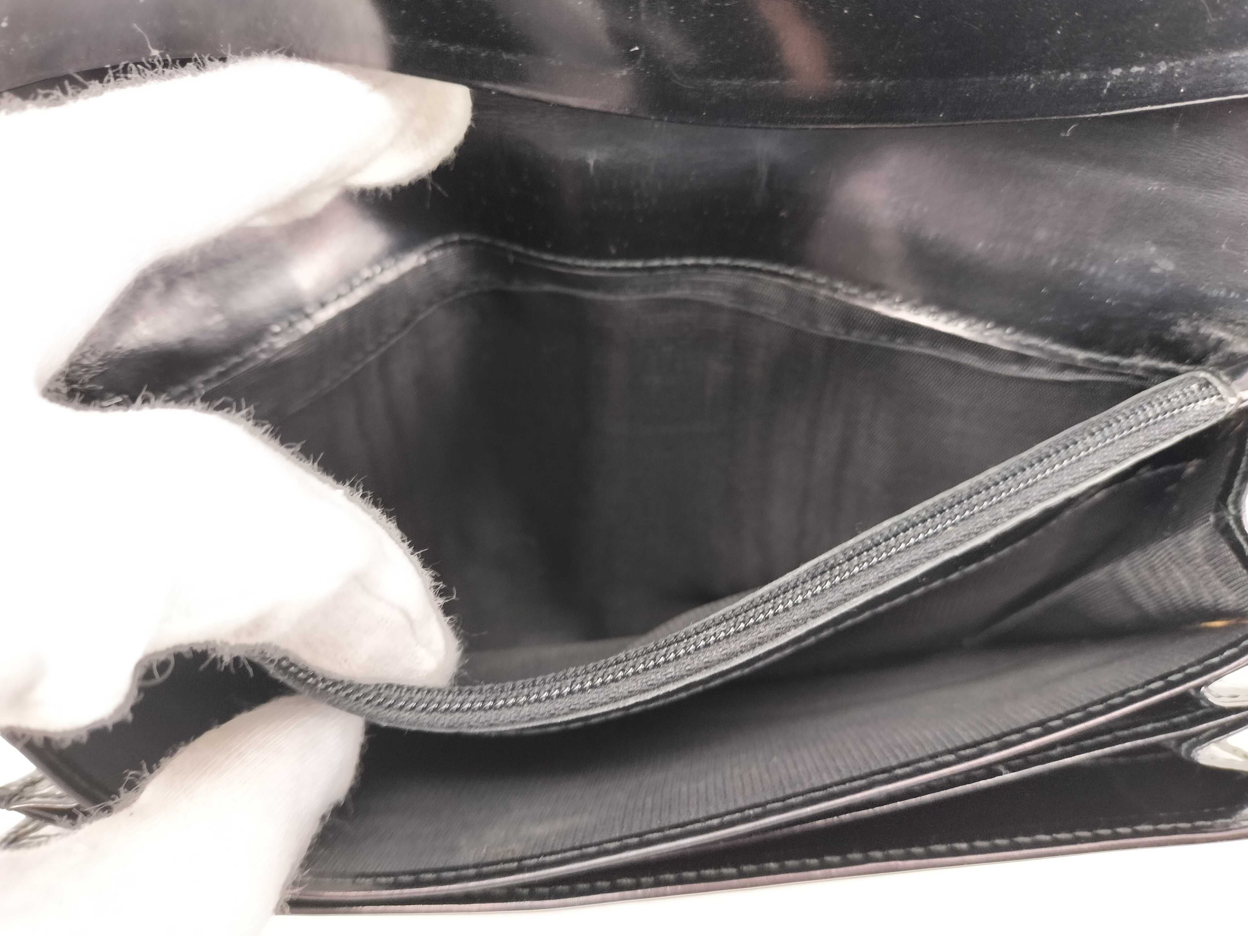 Patent Leather Bi-fold Wallet — view 11