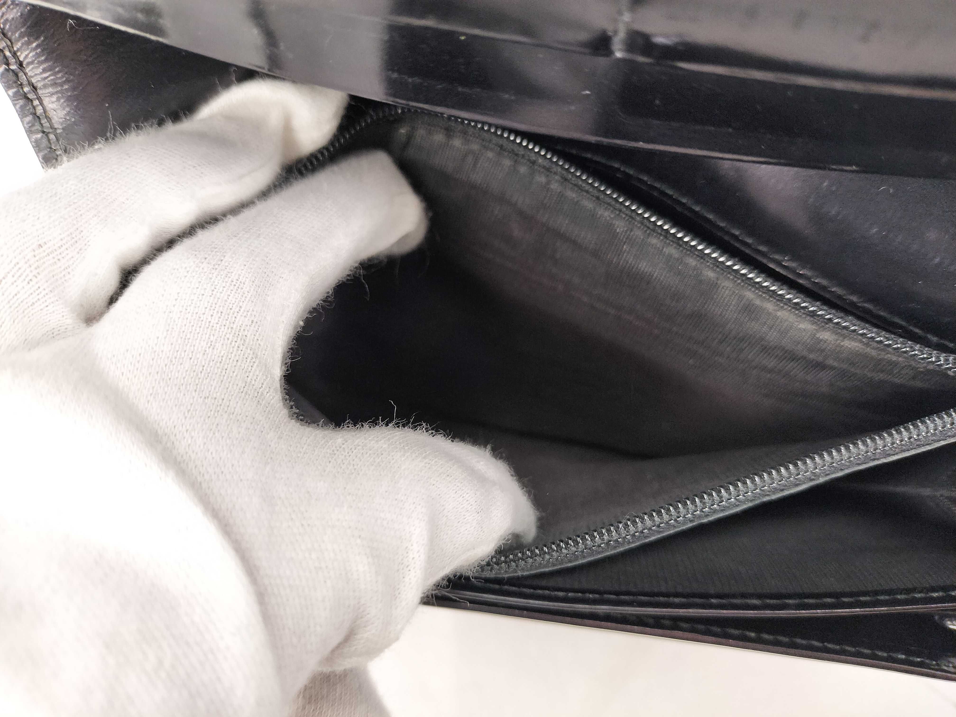 Patent Leather Bi-fold Wallet — view 12