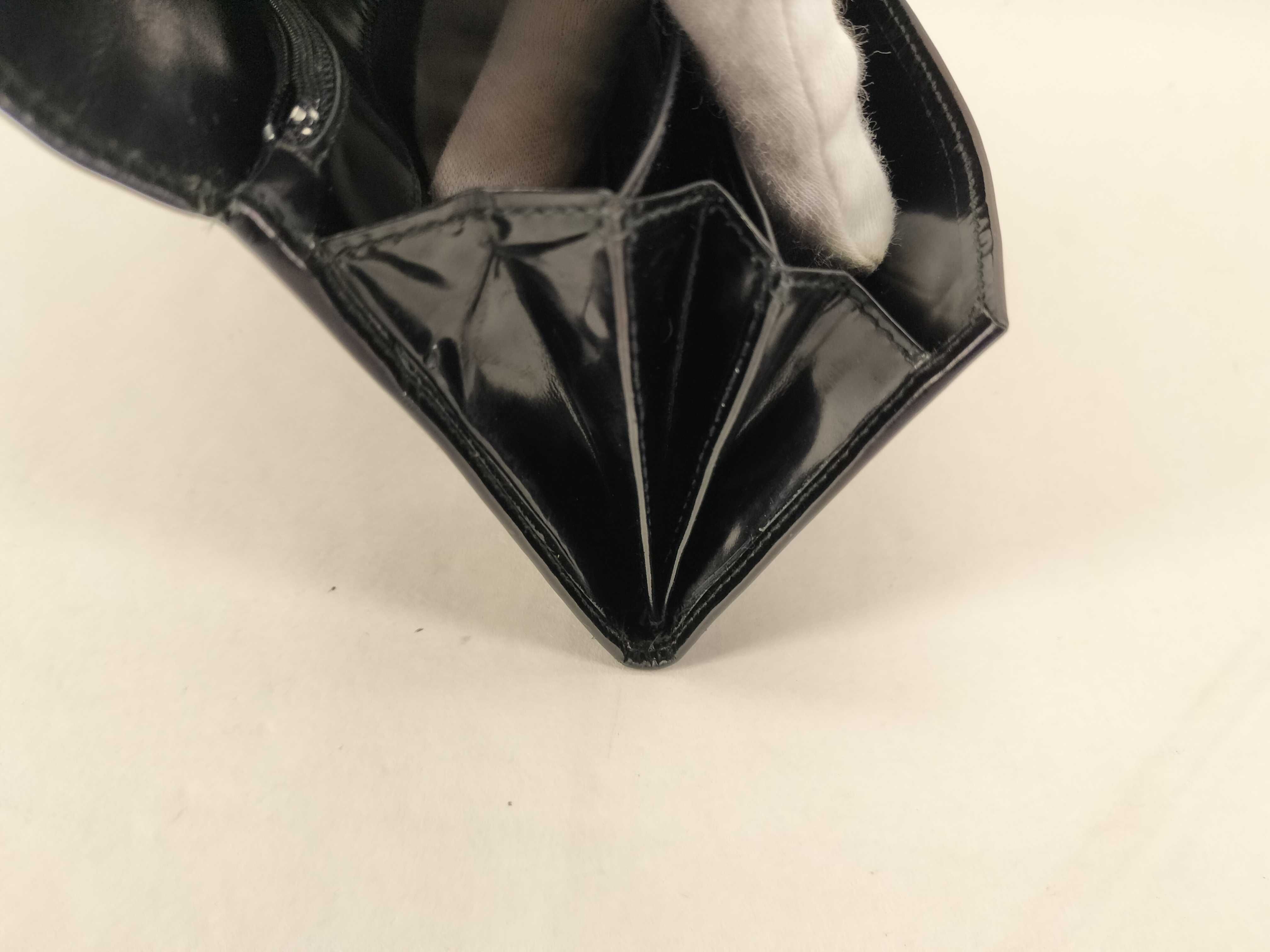 Patent Leather Bi-fold Wallet — view 13