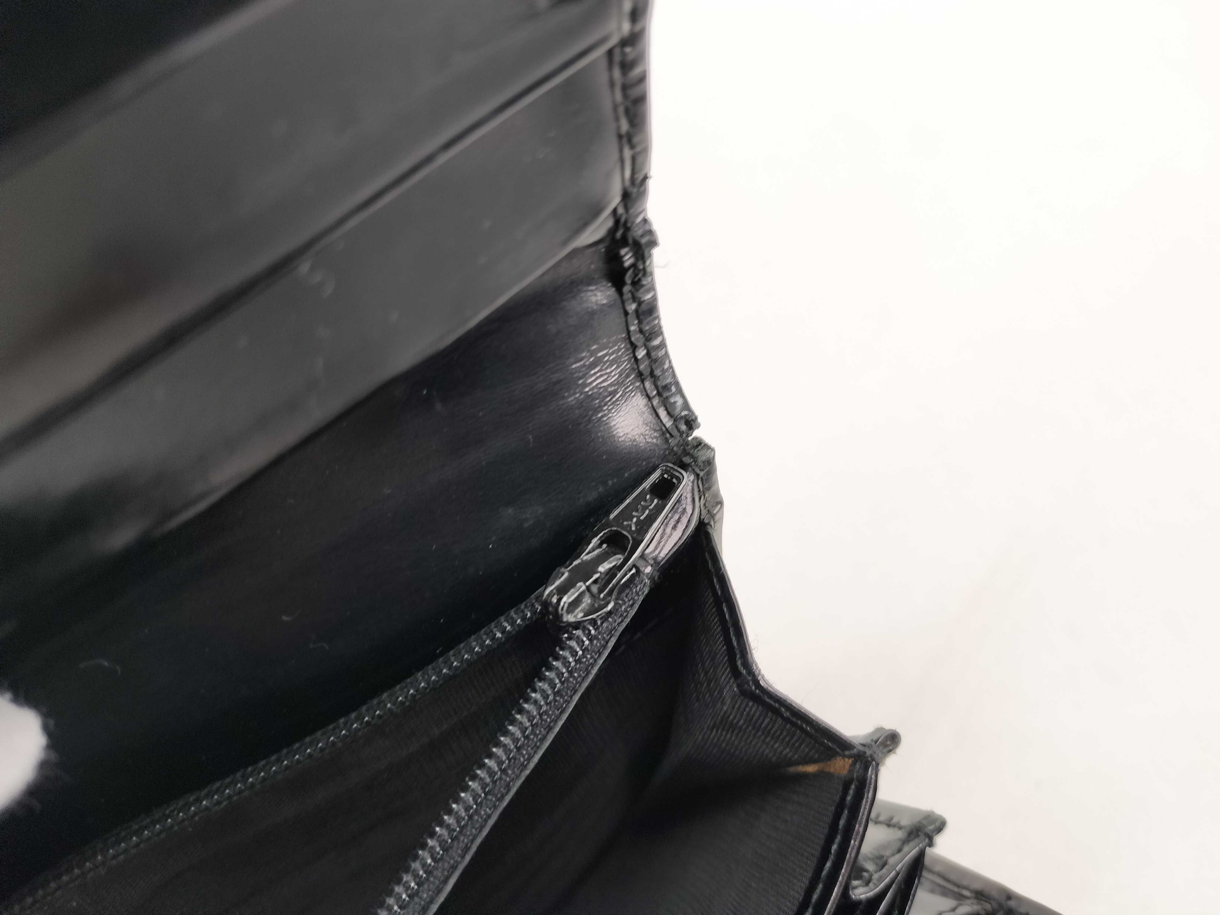 Patent Leather Bi-fold Wallet — view 14