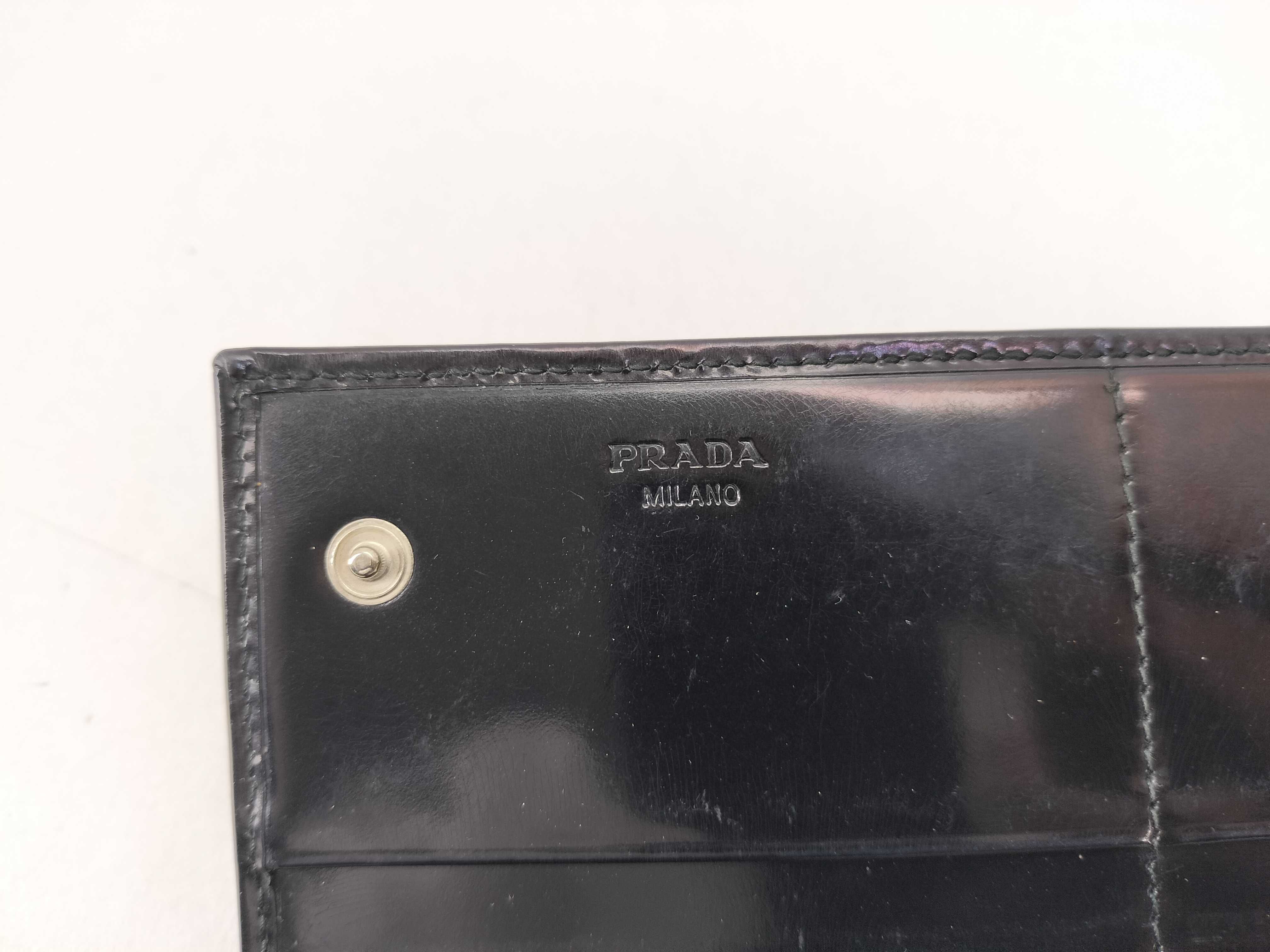 Patent Leather Bi-fold Wallet — view 9