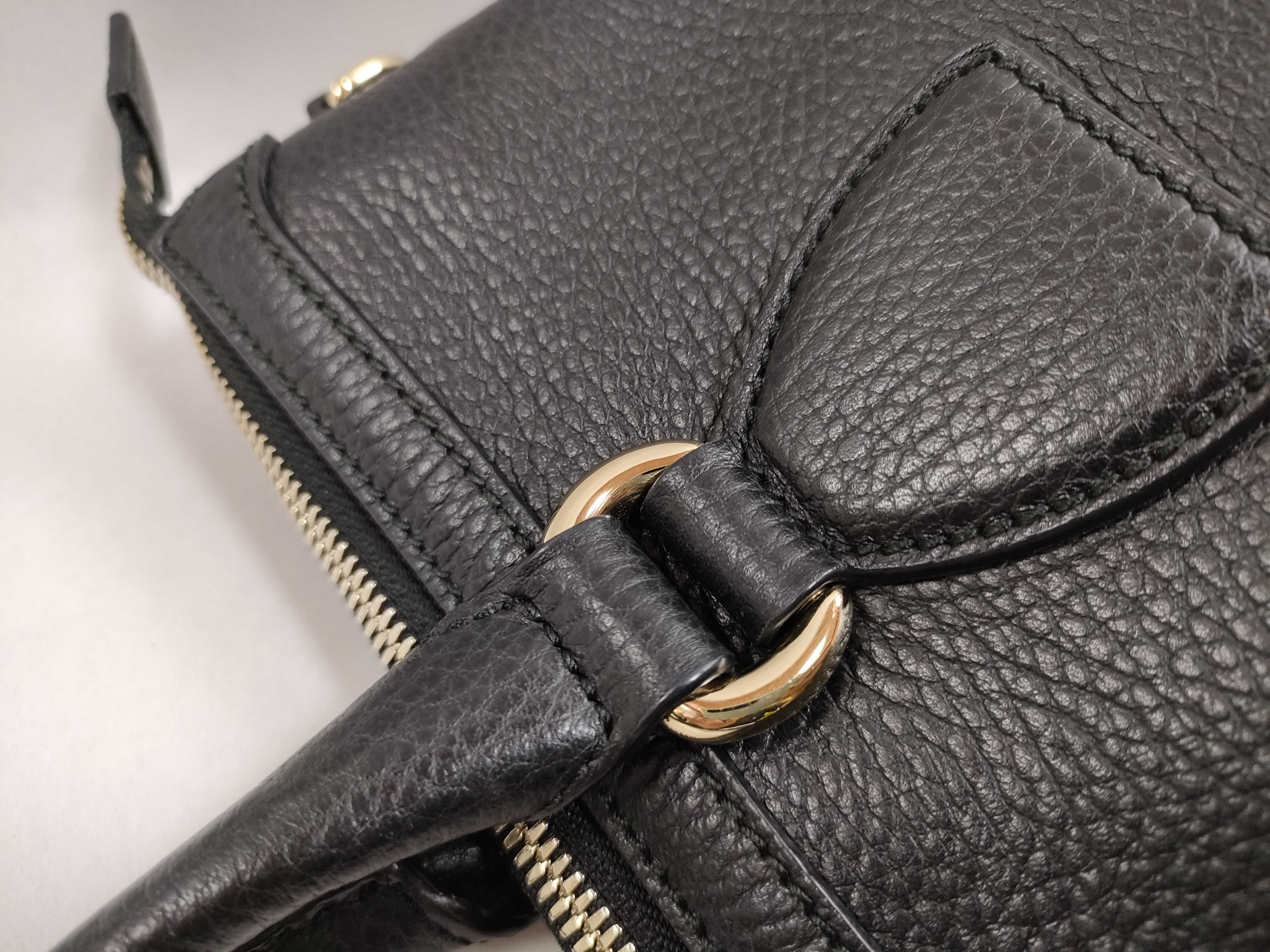 Miss GG Leather 2-Way Handbag, Black, 449659 (Outlet Mark) — view 5