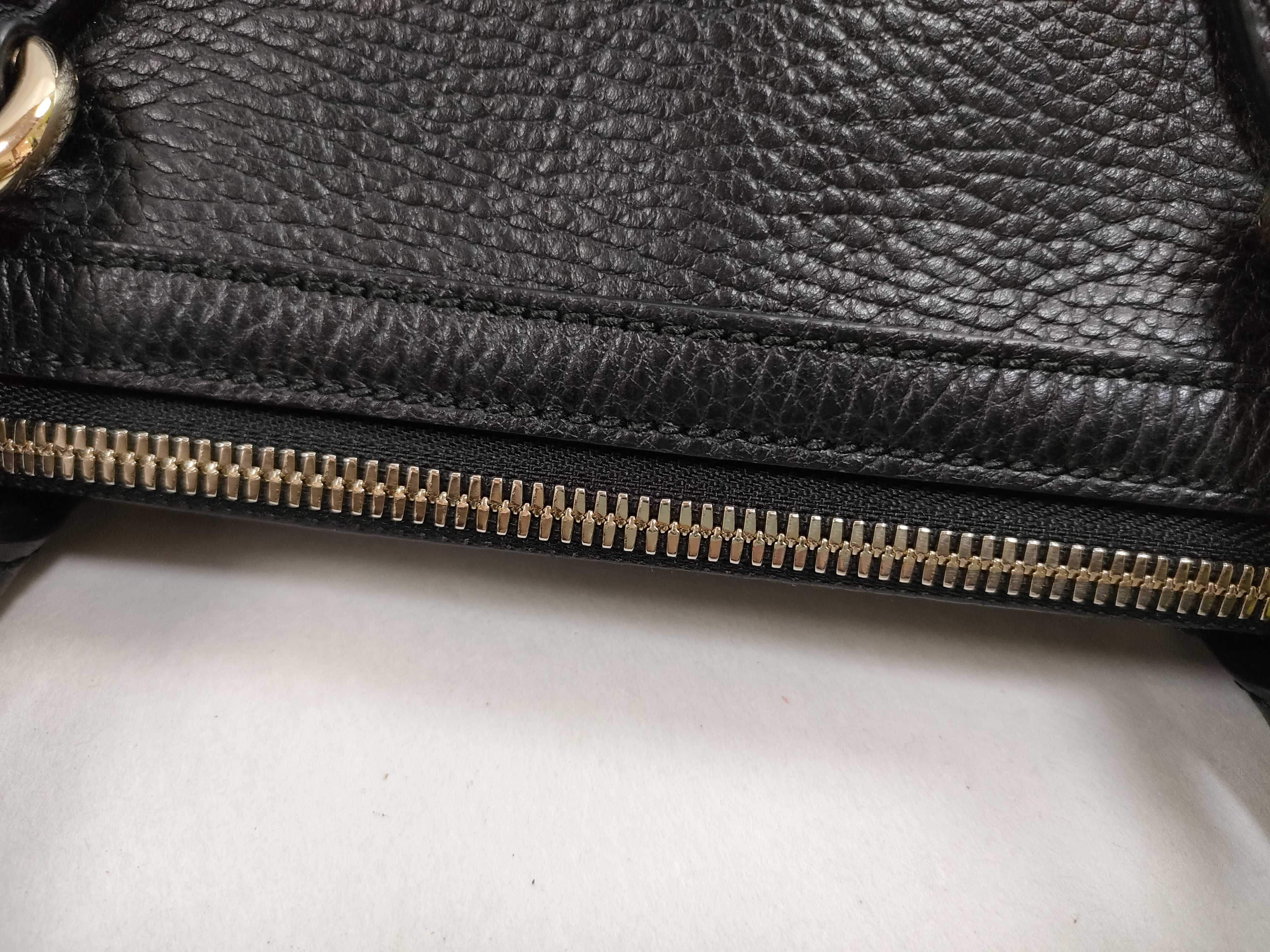 Miss GG Leather 2-Way Handbag, Black, 449659 (Outlet Mark) — view 6