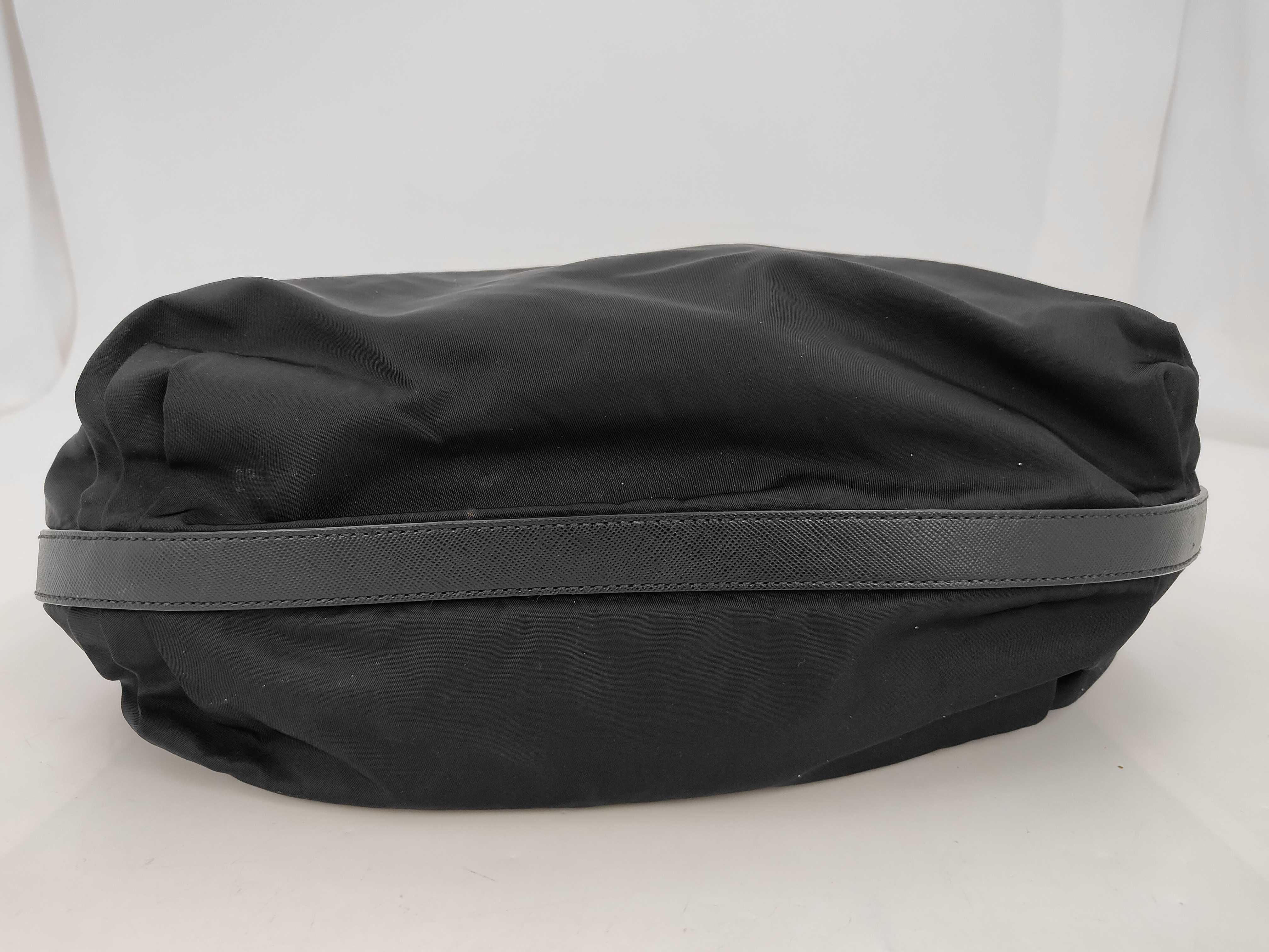 Nylon Prada Nylon Triangle Logo One Shoulder Bag — view 7