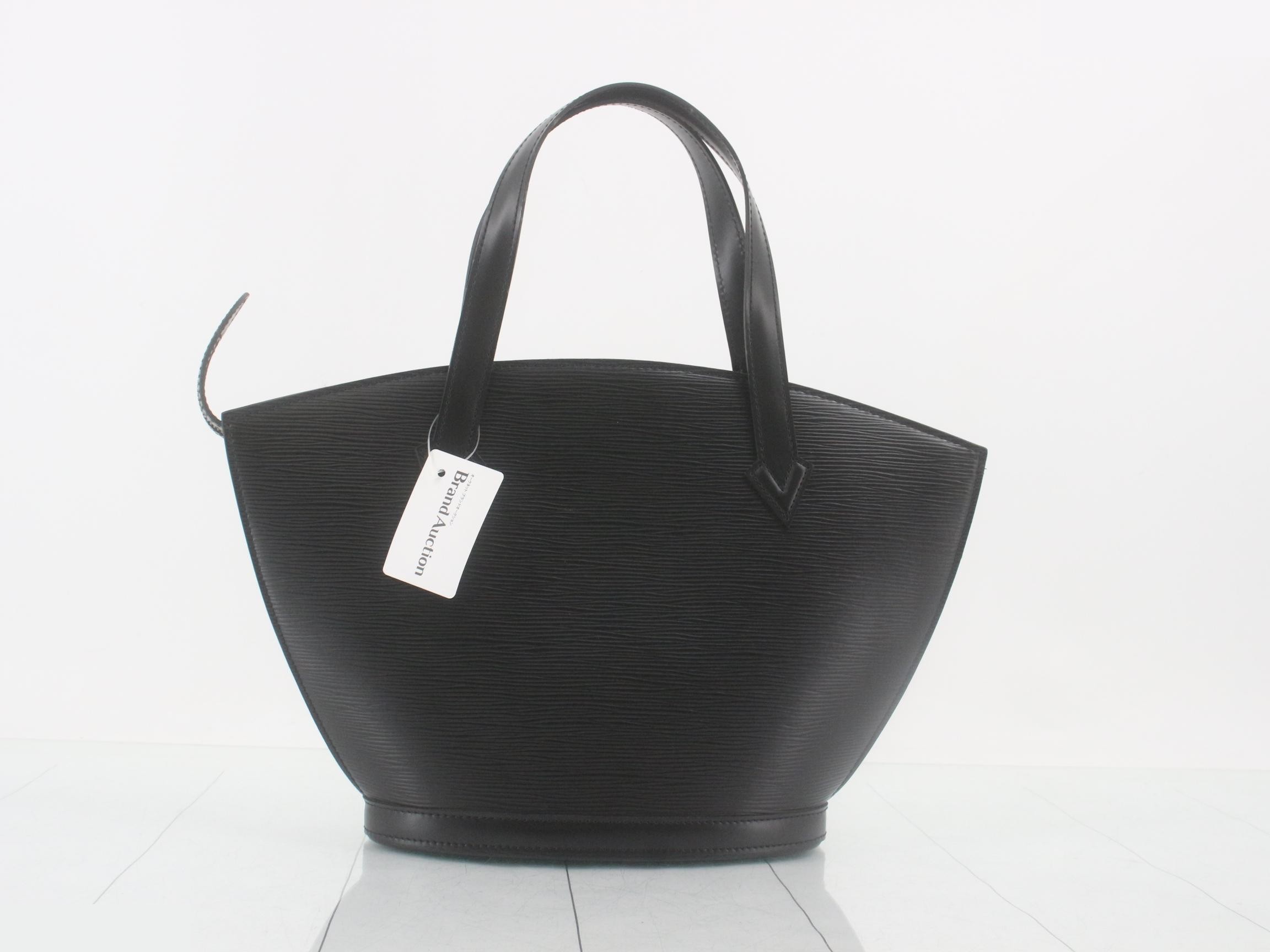 M52272 Saint Jacques Noir Epi Handbag, Black Leather — view 2