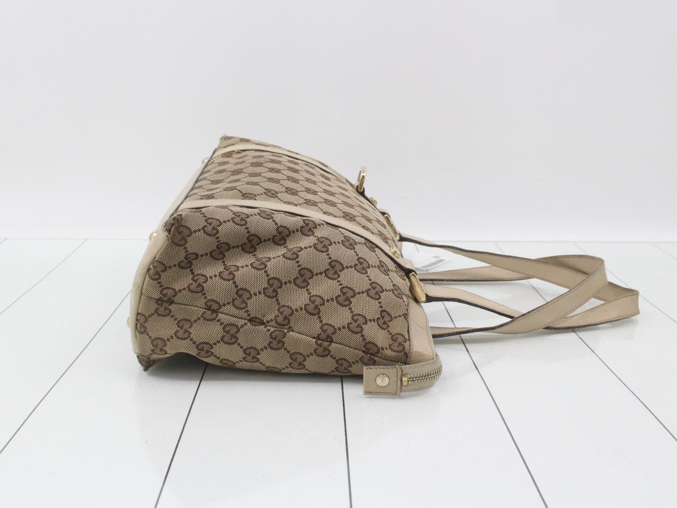 141471 Gucci Handbag GG Canvas Mini Tote — view 3