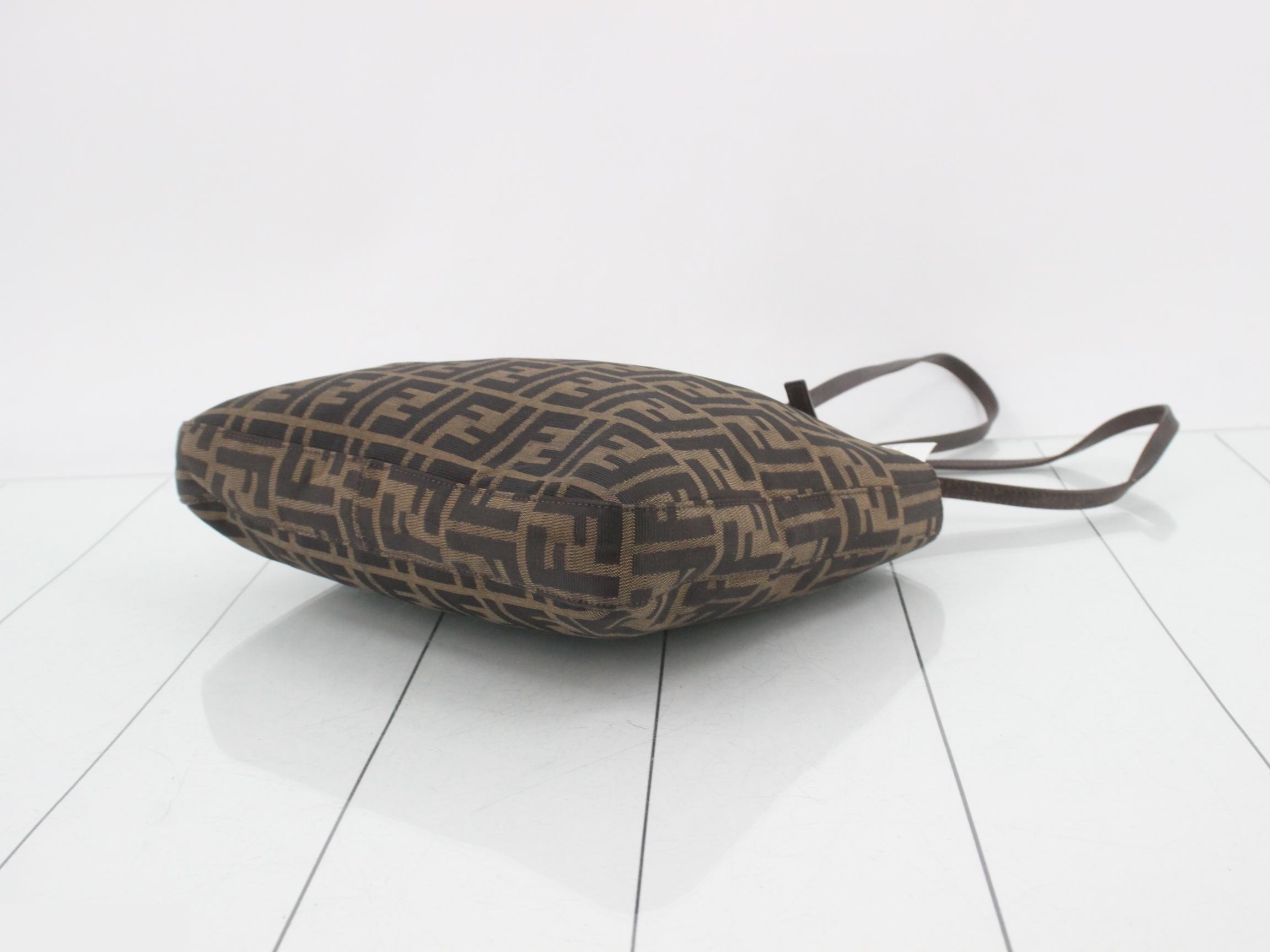Mamma Baguette Zucca Canvas/Leather Semi-Shoulder Bag — view 6