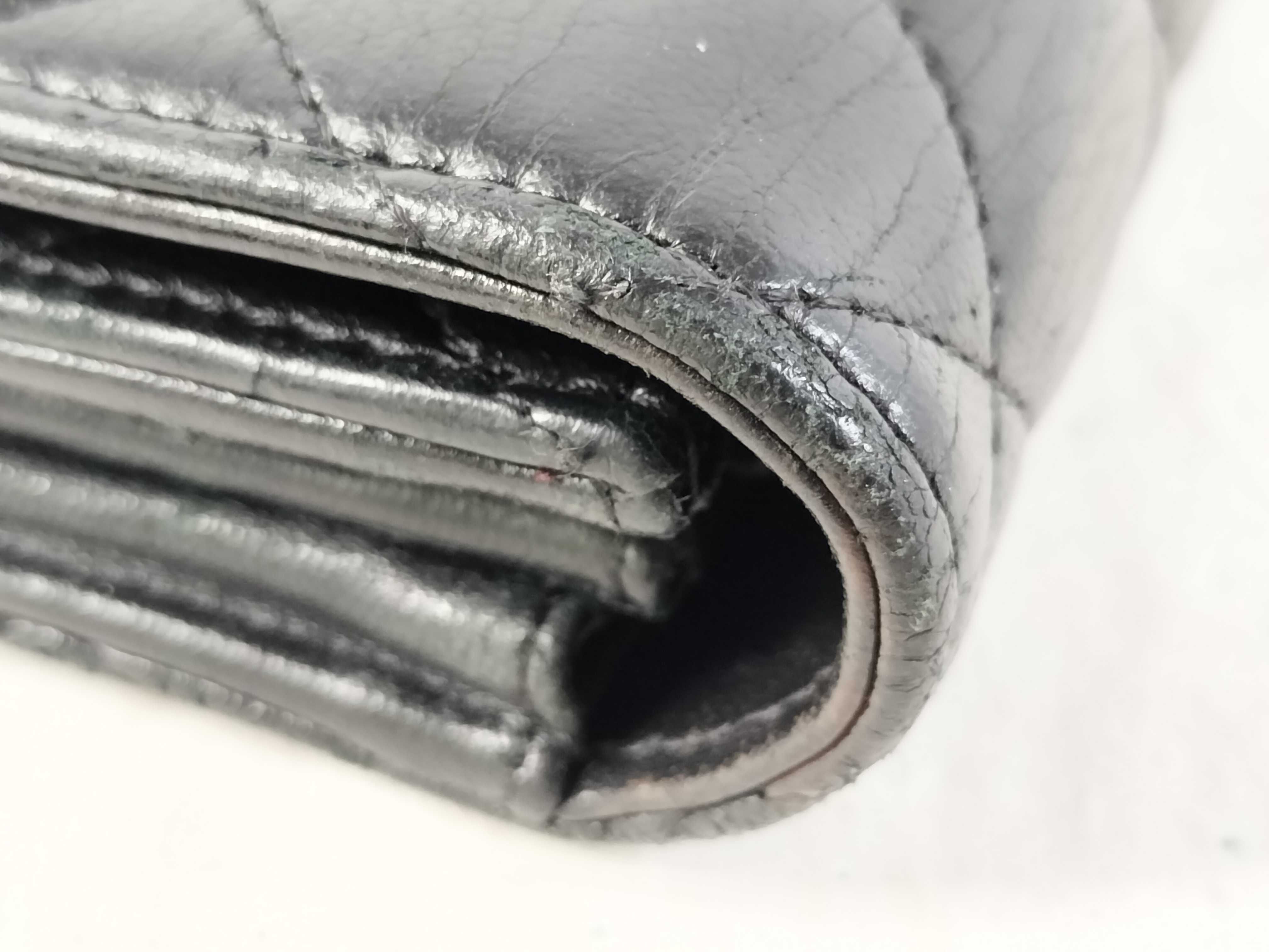 Lambskin Matelassé Long Wallet — view 15