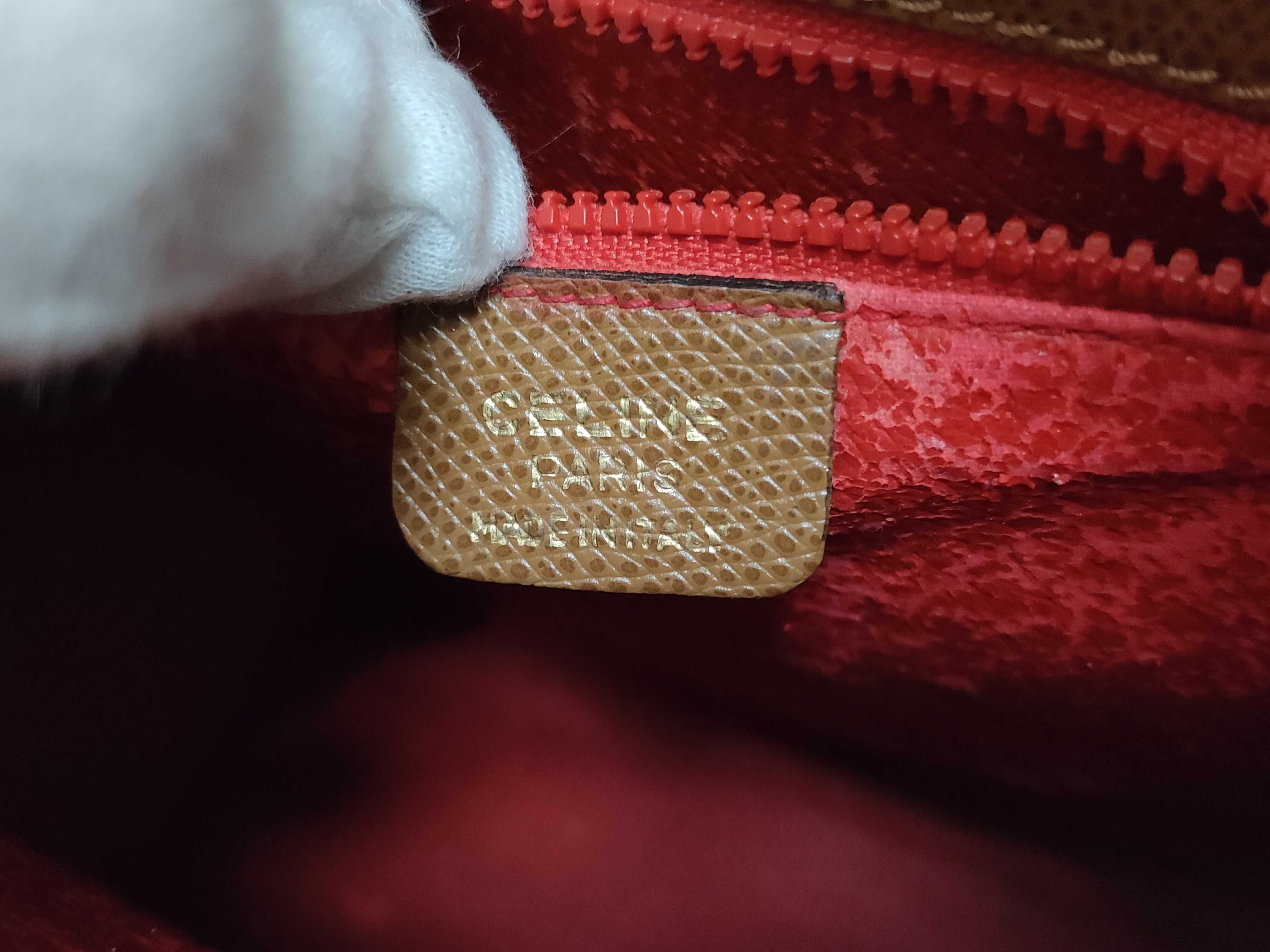 Turnlock Leather Handbag — view 11