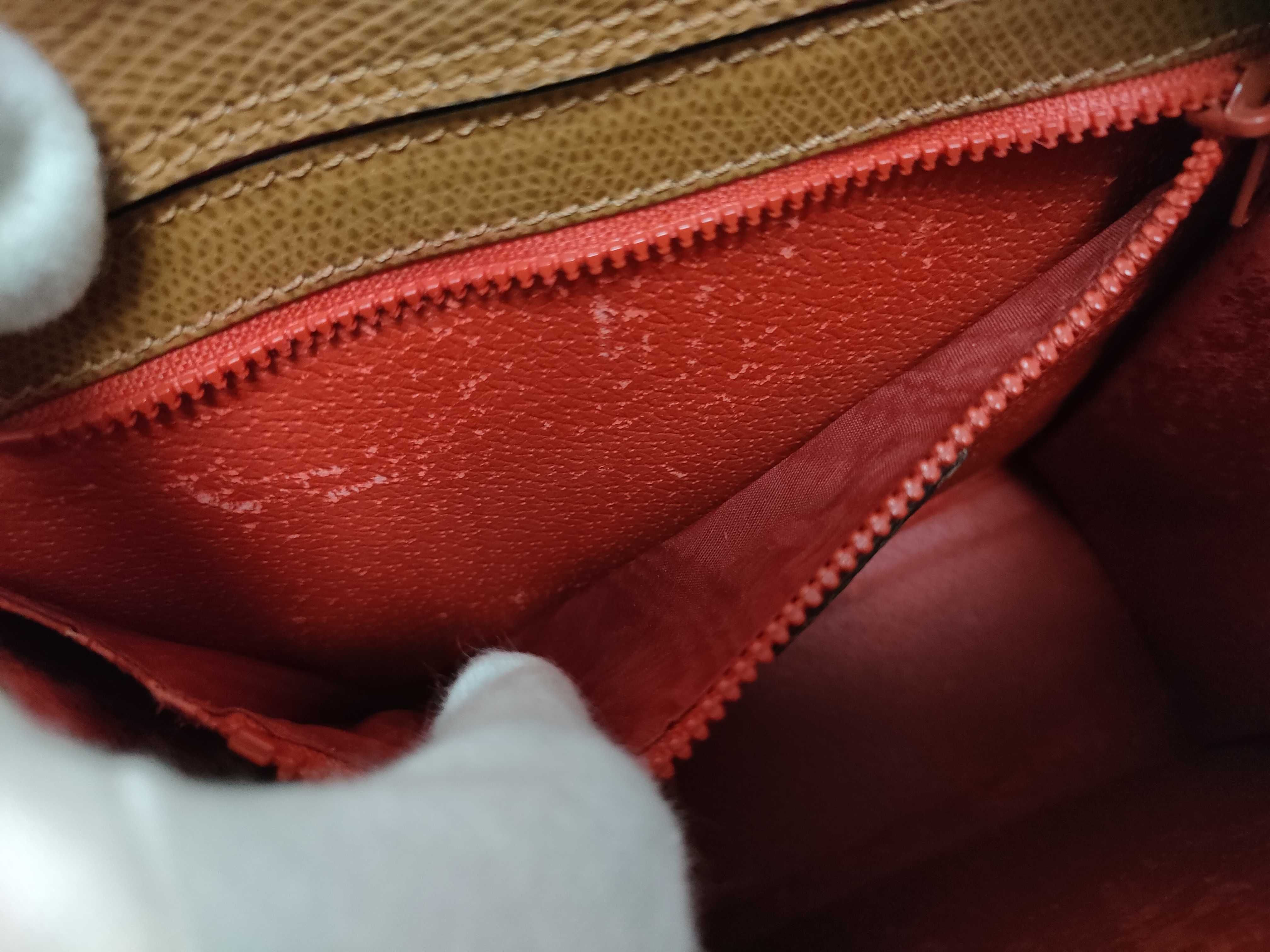 Turnlock Leather Handbag — view 12